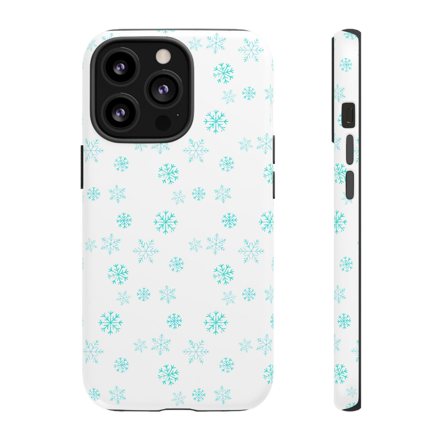 Snowy Blue #12 - Tough Cases iPhone Samsung Google Pixel - MahaCase