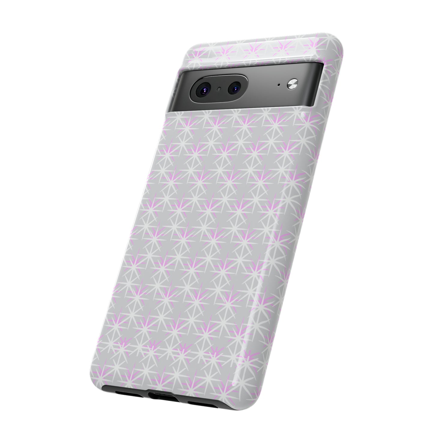 Grey Skies, Pink Stars-Tough Cases - MahaCase