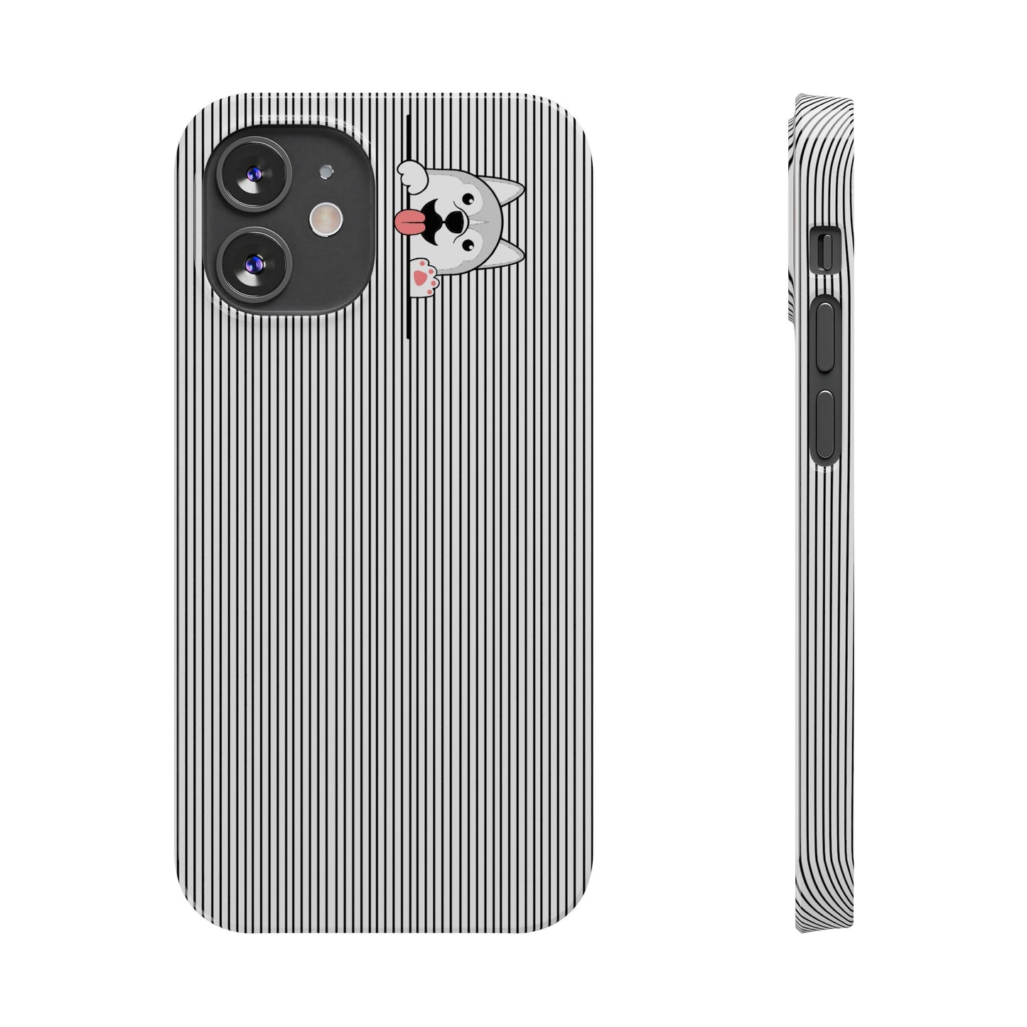 Cute Husky-Slim iPhone Cases - MahaCase