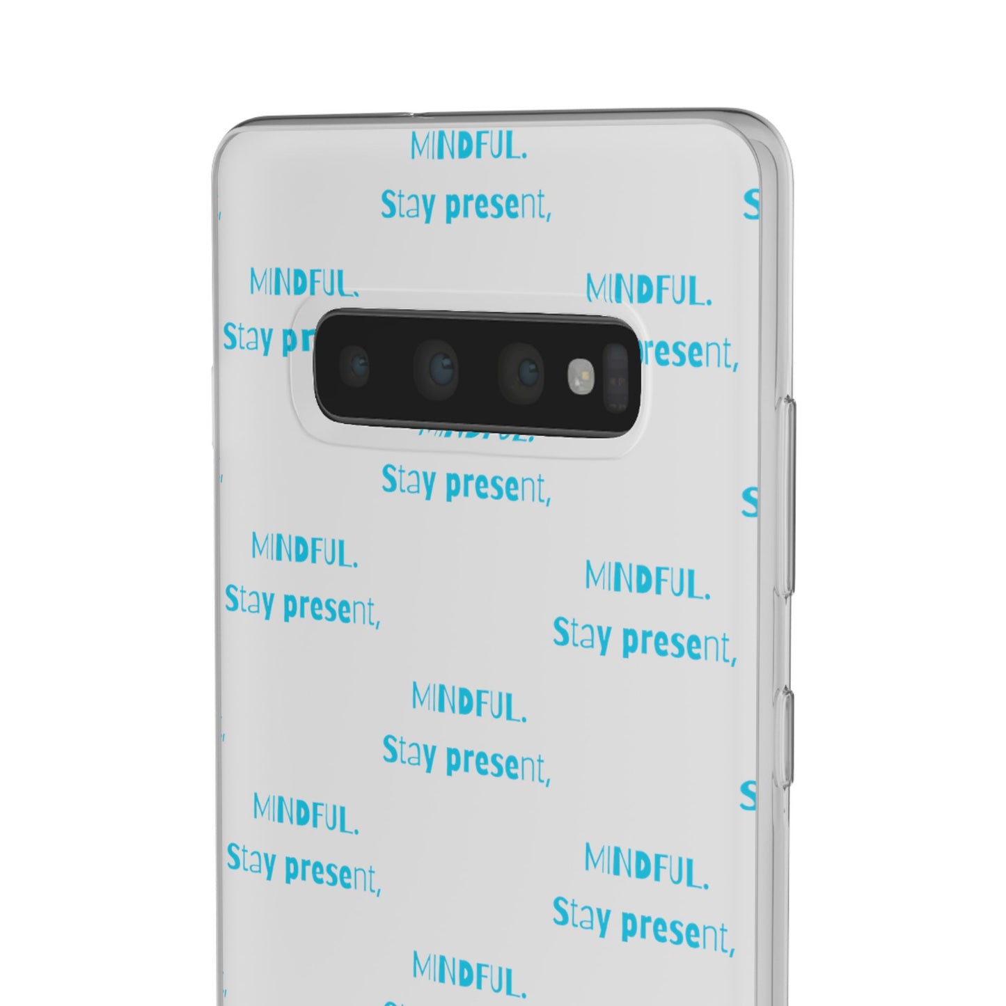Stay Present Mindful #12 Flexi Cases iPhone Samsung Gift Packaging - MahaCase