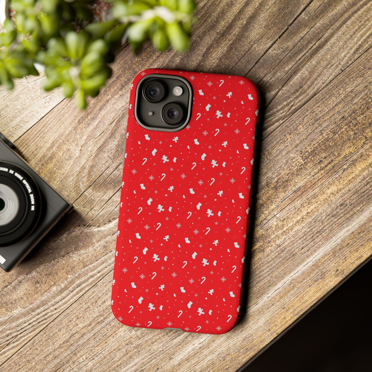 Candy Cane Blizzard #22 - Tough Cases iPhone Samsung Google Pixel - MahaCase