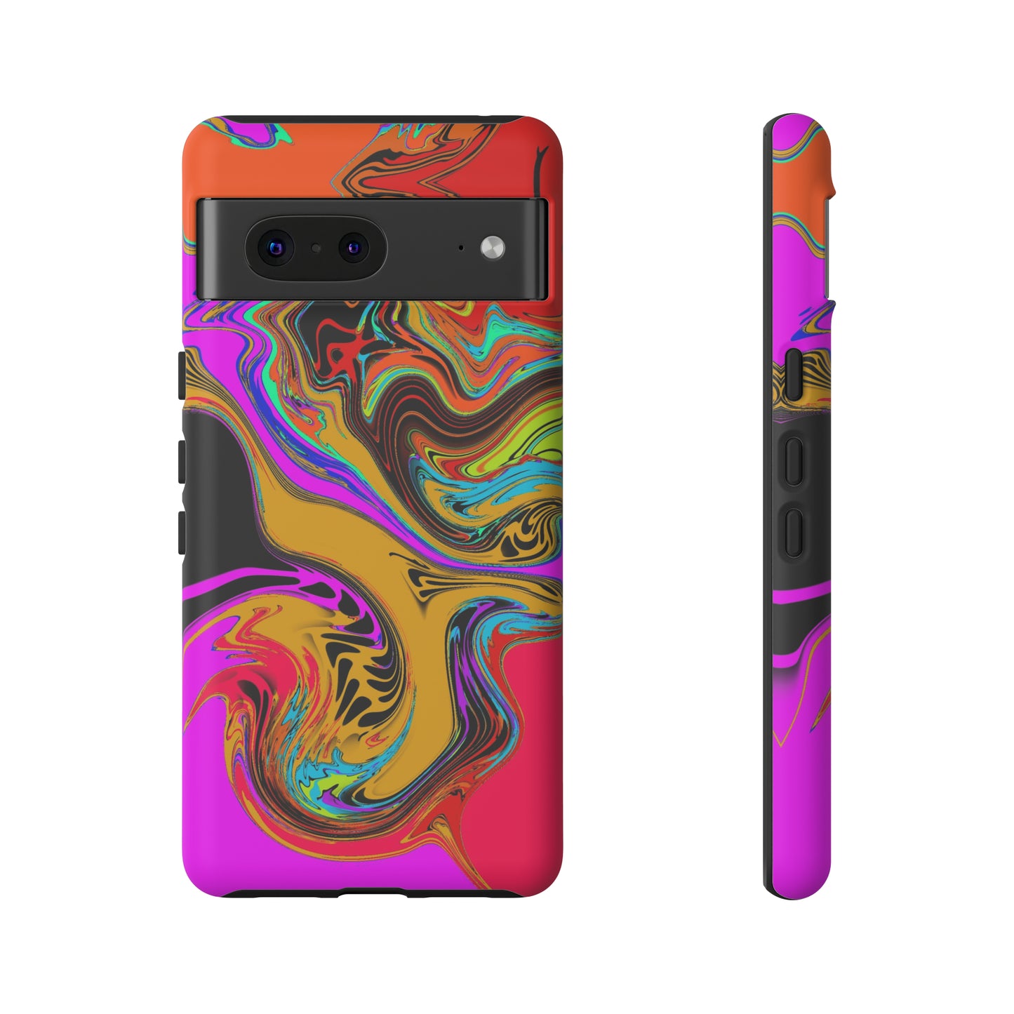 Color Swirl #23-Tough Cases - MahaCase