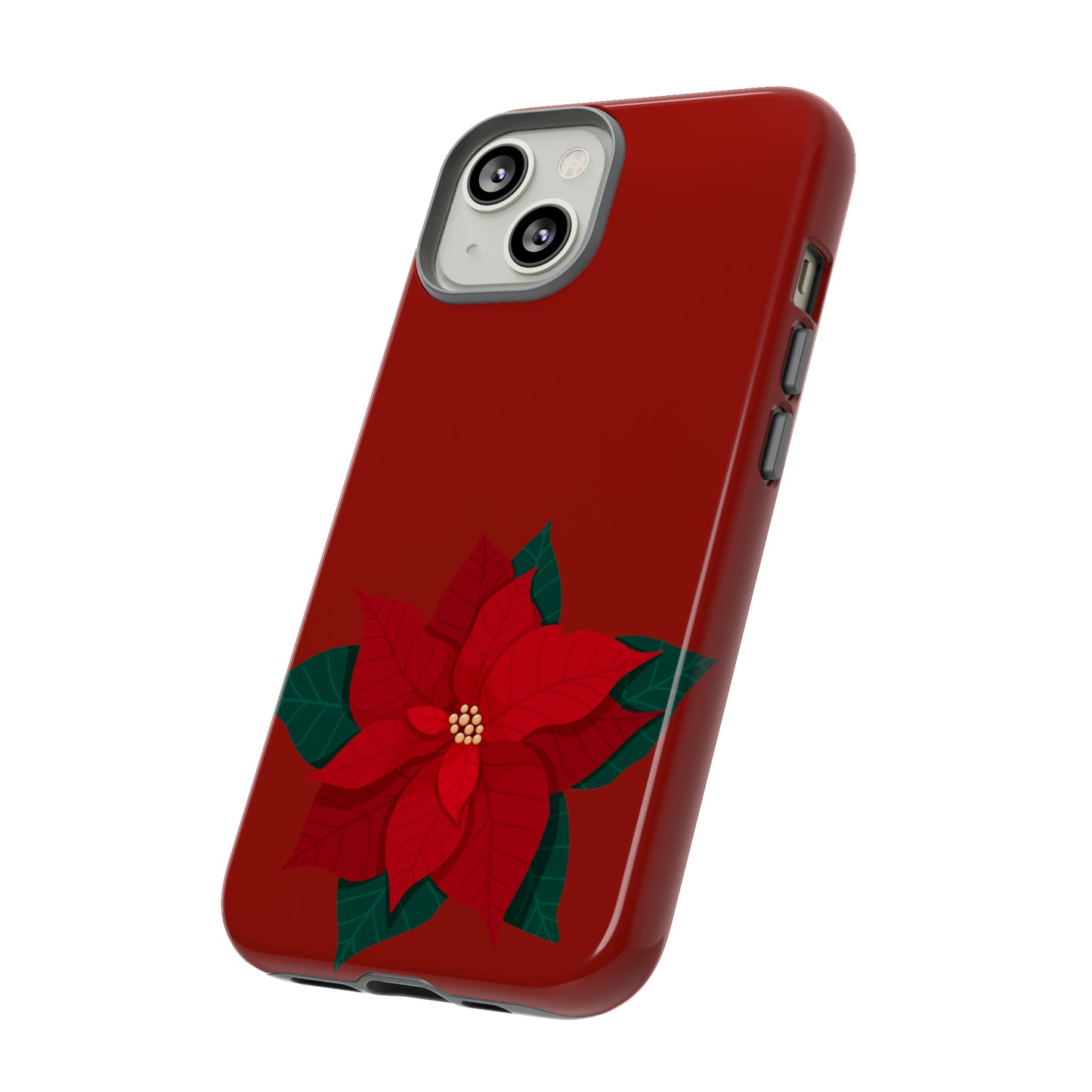Poinsettia Charm #12-Tough Cases - MahaCase
