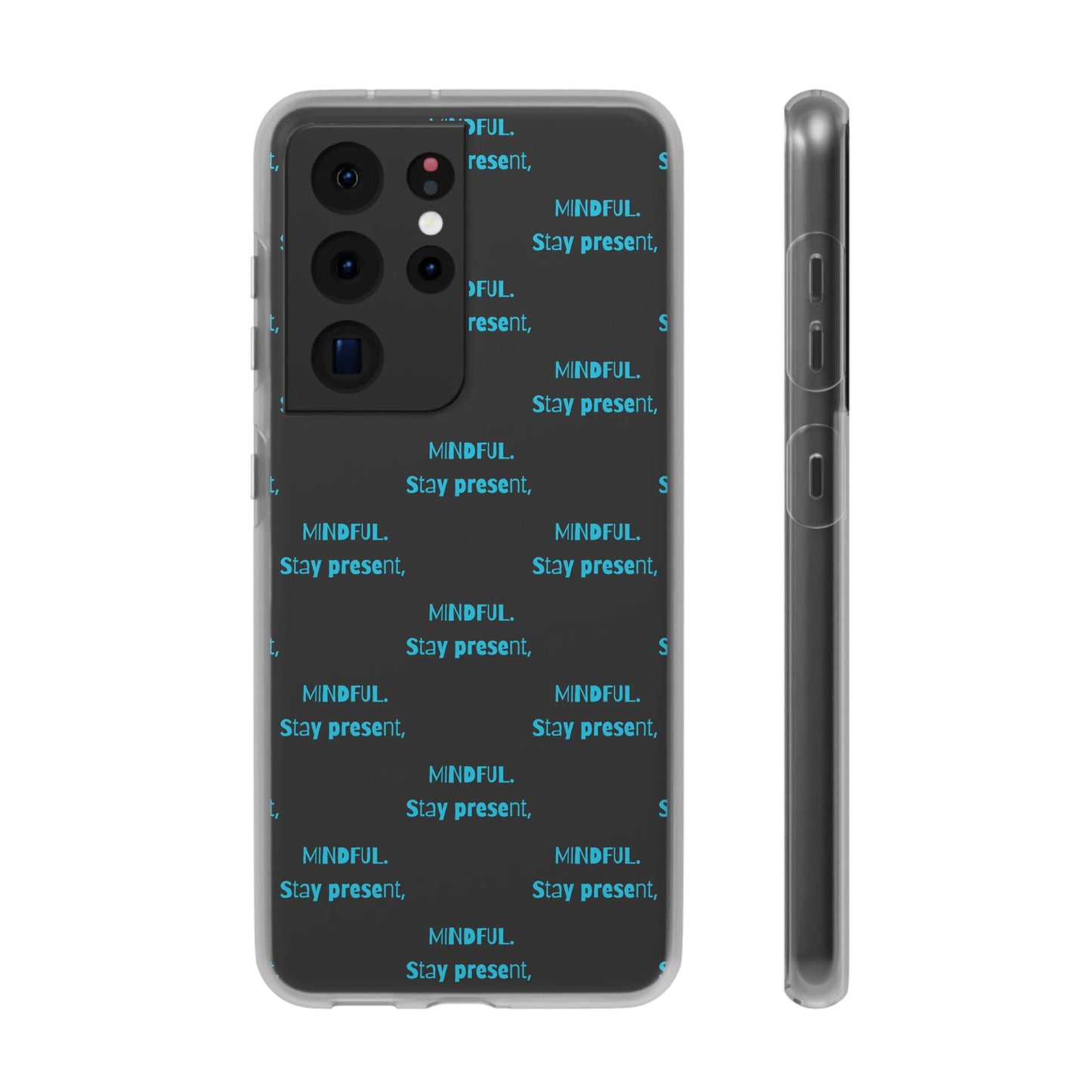 Stay Present Mindful #12 Flexi Cases iPhone Samsung Gift Packaging - MahaCase