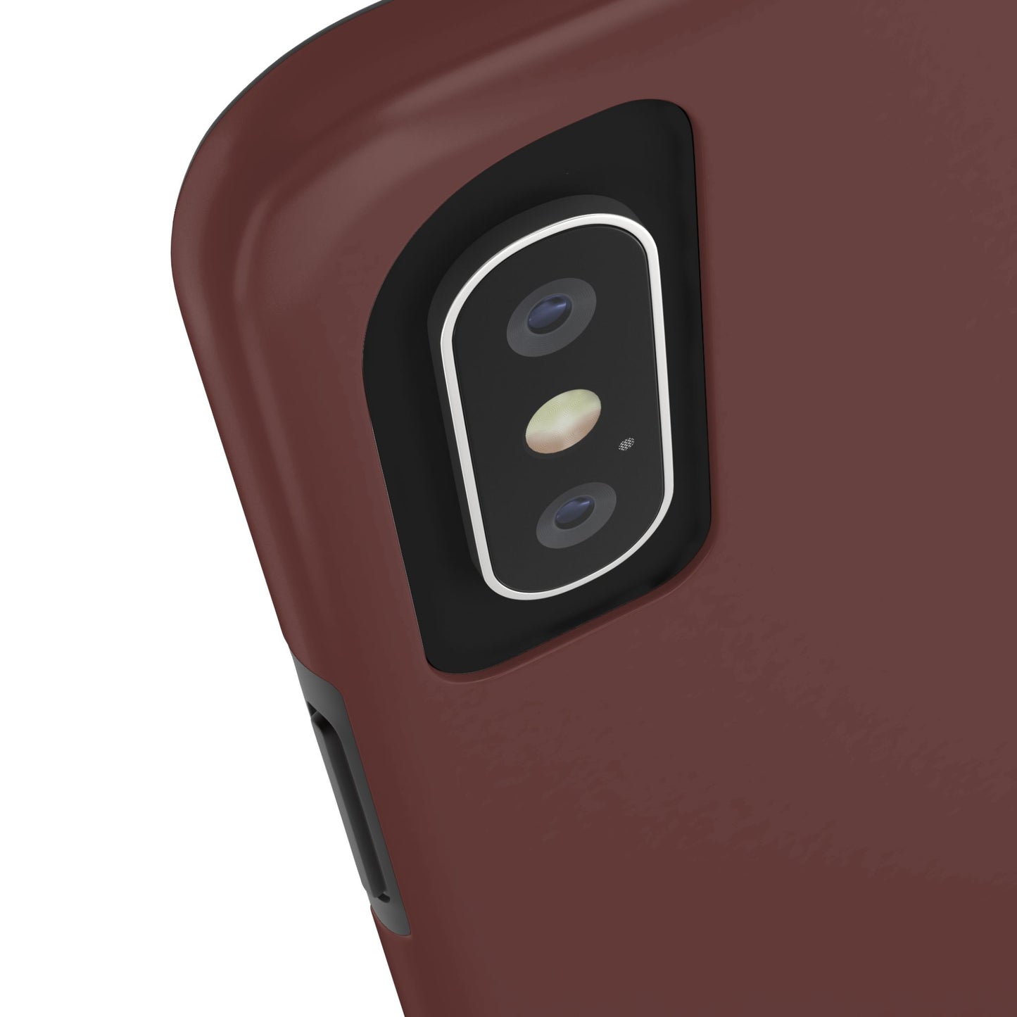 Phone Case - Garnet Color Fall 2025 Trending Color, Sturdy Phone Cases, Durable Cell Phone Covers, Trendy Gadget Protection, Unique Phone Accessories- iPhone, Samsung