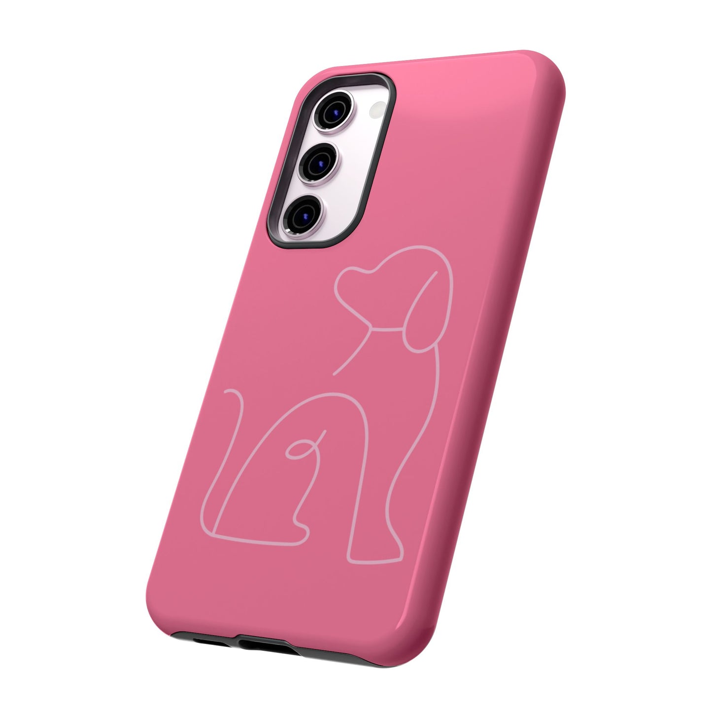 Pink Pup #10-Tough Cases iPhone Samsung Google Pixel - MahaCase