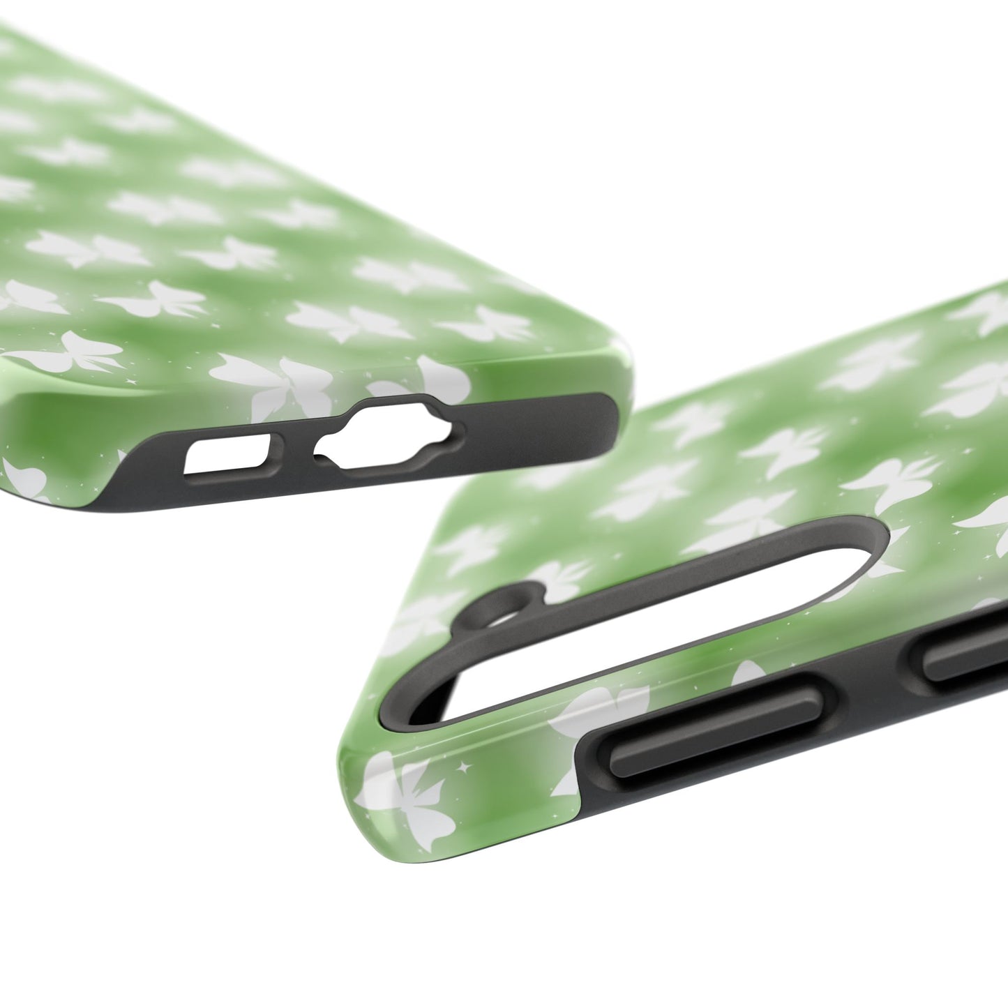 Nature-Inspired Tough Phone Case with Butterfly Design iPhone Samsung Galaxy - MahaCase