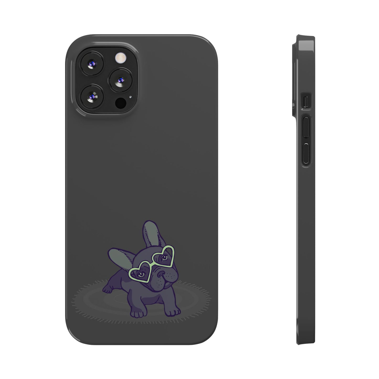 Bulldog Puppy Slim iPhone Cases - MahaCase