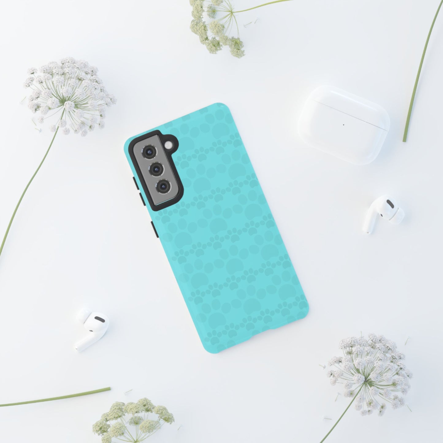 Paw Prints #44-Tough Cases iPhone Samsung Google Pixel - MahaCase