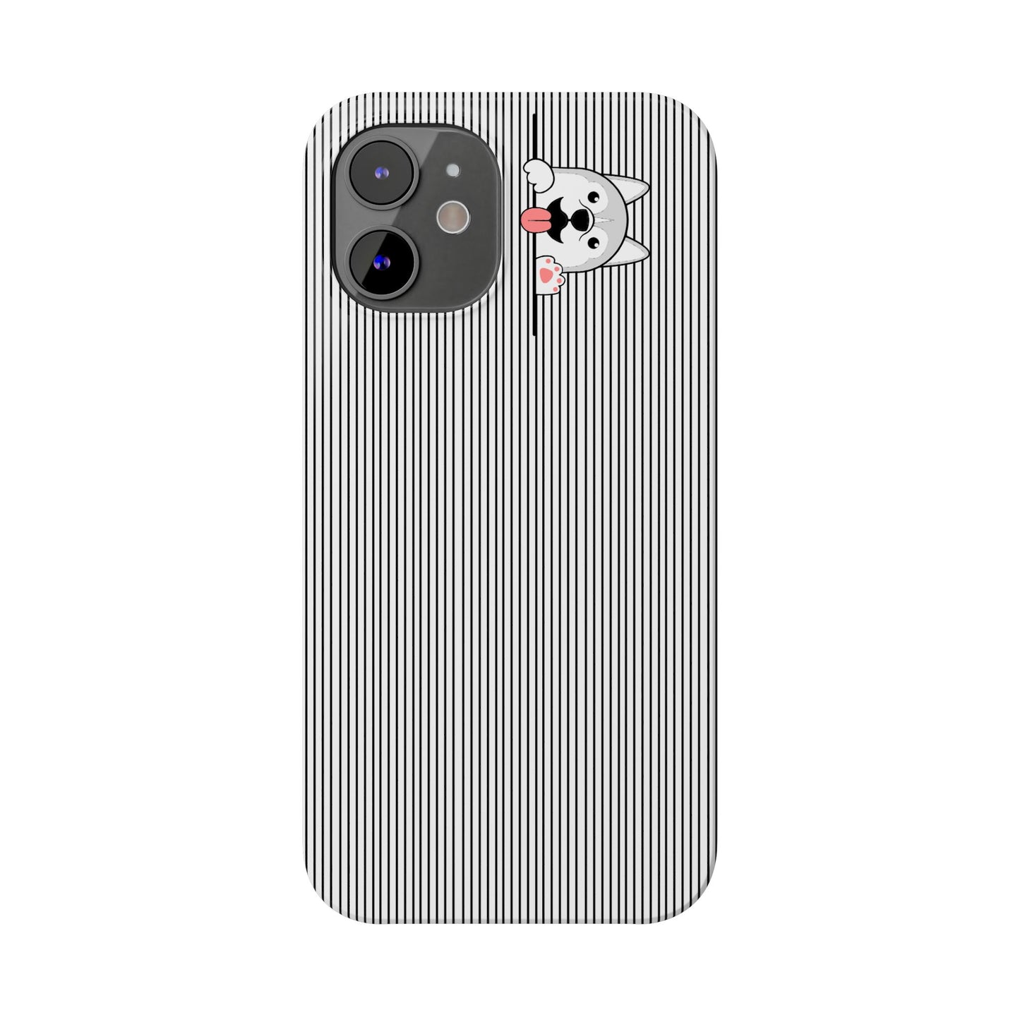 Cute Husky-Slim iPhone Cases - MahaCase