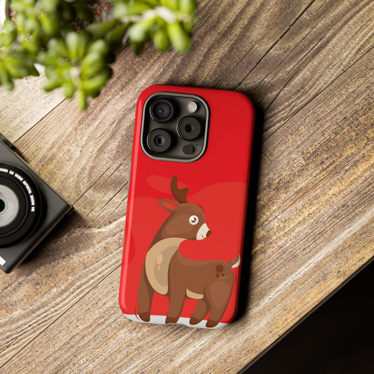 Merry Deer #22-Tough Cases iPhone Samsung Google Pixel - MahaCase