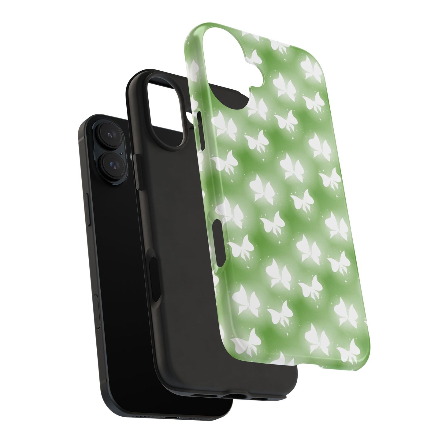 Nature-Inspired Tough Phone Case with Butterfly Design iPhone Samsung Galaxy - MahaCase