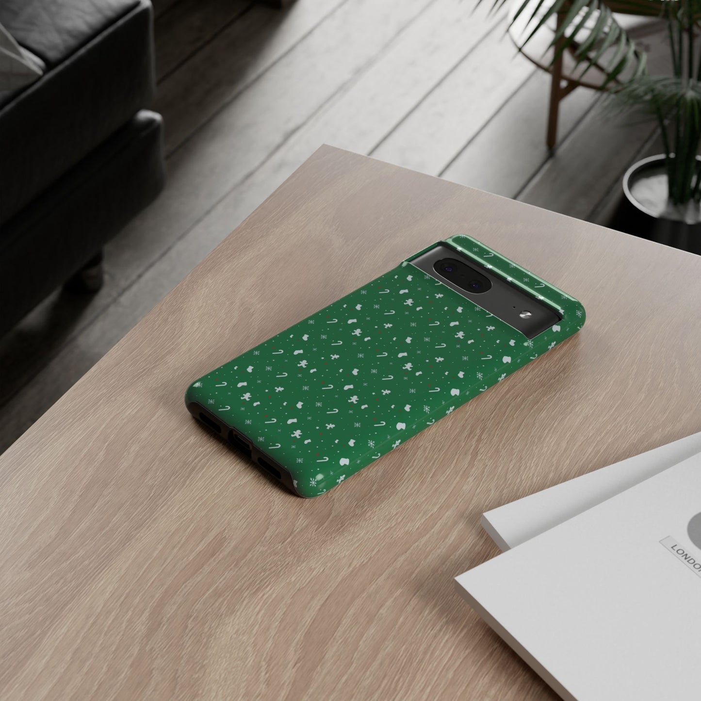 Candy Cane Blizzard #24 - Tough Cases iPhone Samsung Google Pixel - MahaCase