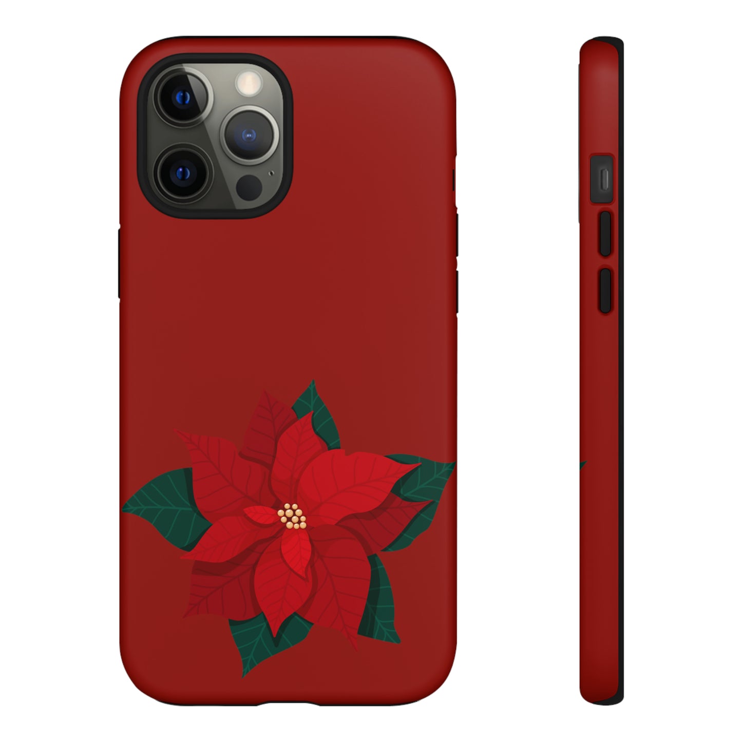 Poinsettia Charm #12-Tough Cases - MahaCase