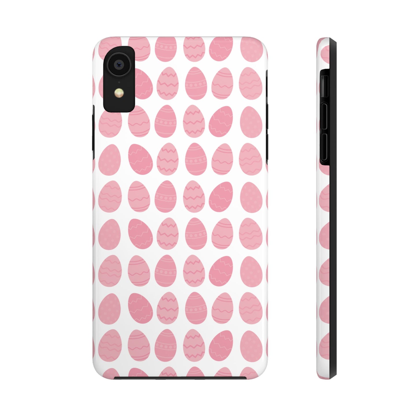 Pink Easter Egg Tough Phone Cases - Durable Protection for Spring Celebrations iPhone Samsung Galaxy - MahaCase