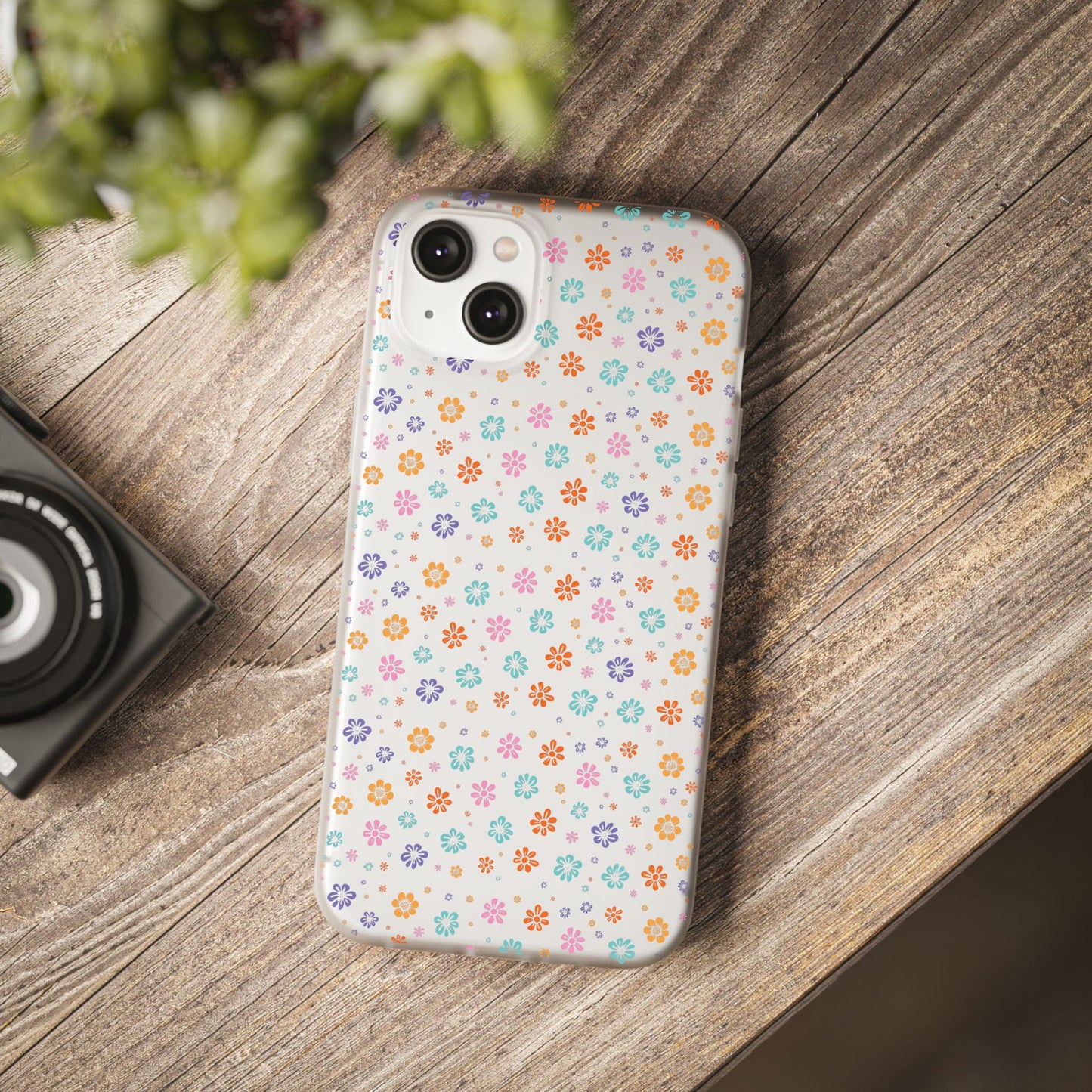 Colorful Spring Floral Flexi Case - Stylish Phone Protection - iPhone Samsung with Gift Packaging - MahaCase