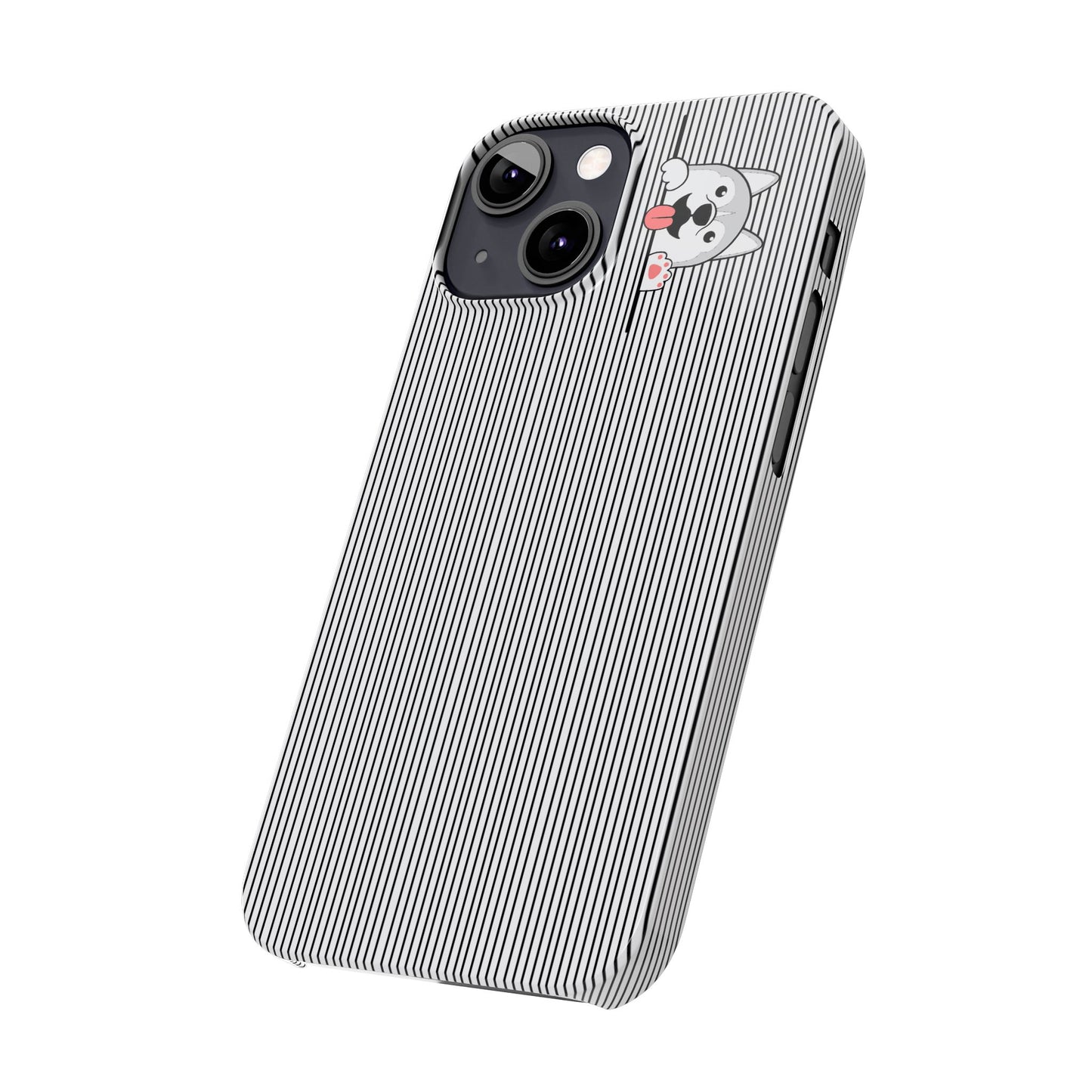 Cute Husky-Slim iPhone Cases - MahaCase