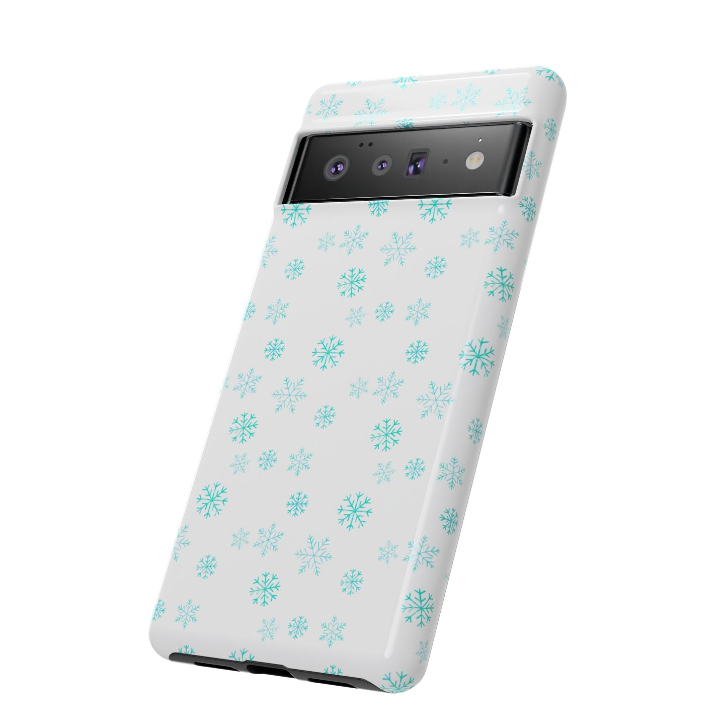 Snowy Blue #12 - Tough Cases iPhone Samsung Google Pixel - MahaCase