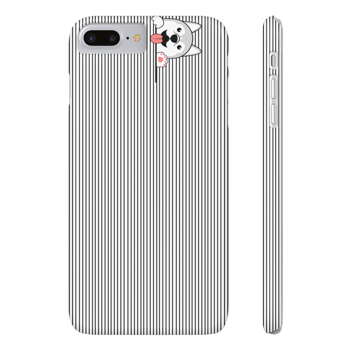 Cute Husky-Slim iPhone Cases - MahaCase