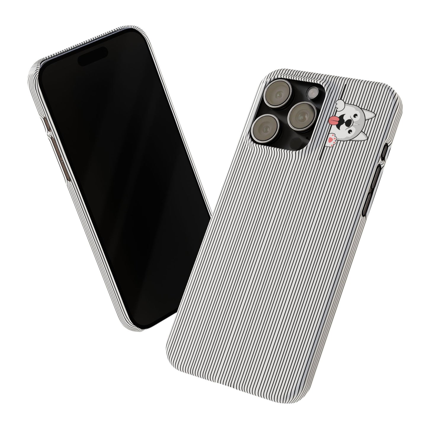 Cute Husky-Slim iPhone Cases - MahaCase