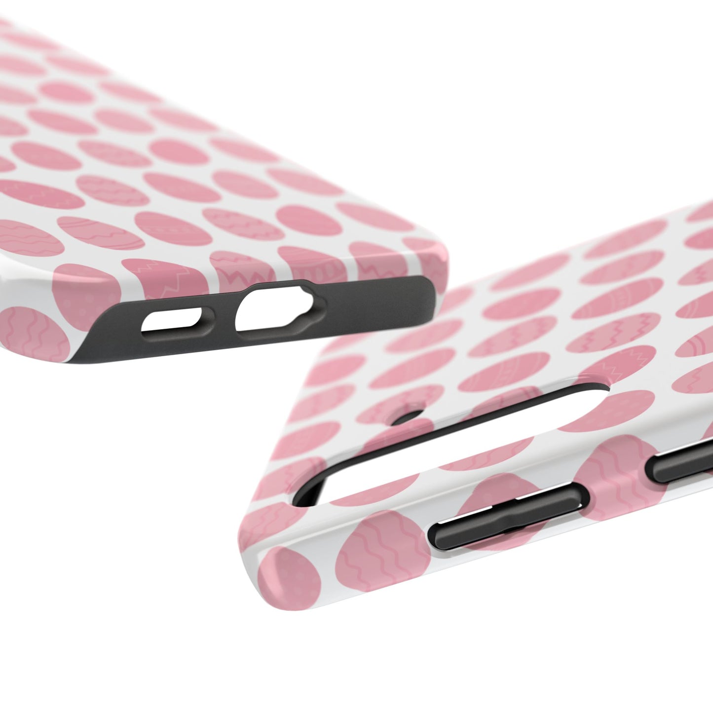 Pink Easter Egg Tough Phone Cases - Durable Protection for Spring Celebrations iPhone Samsung Galaxy - MahaCase