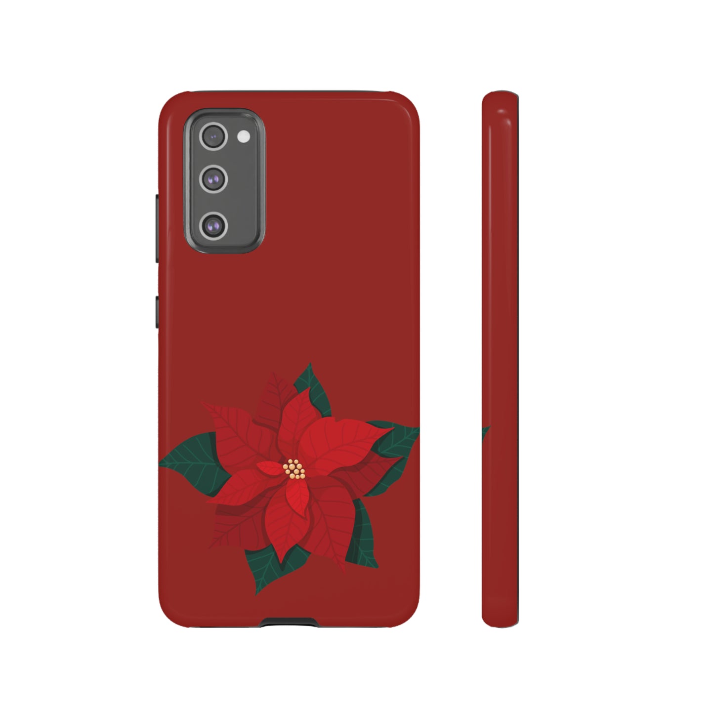 Poinsettia Charm #12-Tough Cases - MahaCase