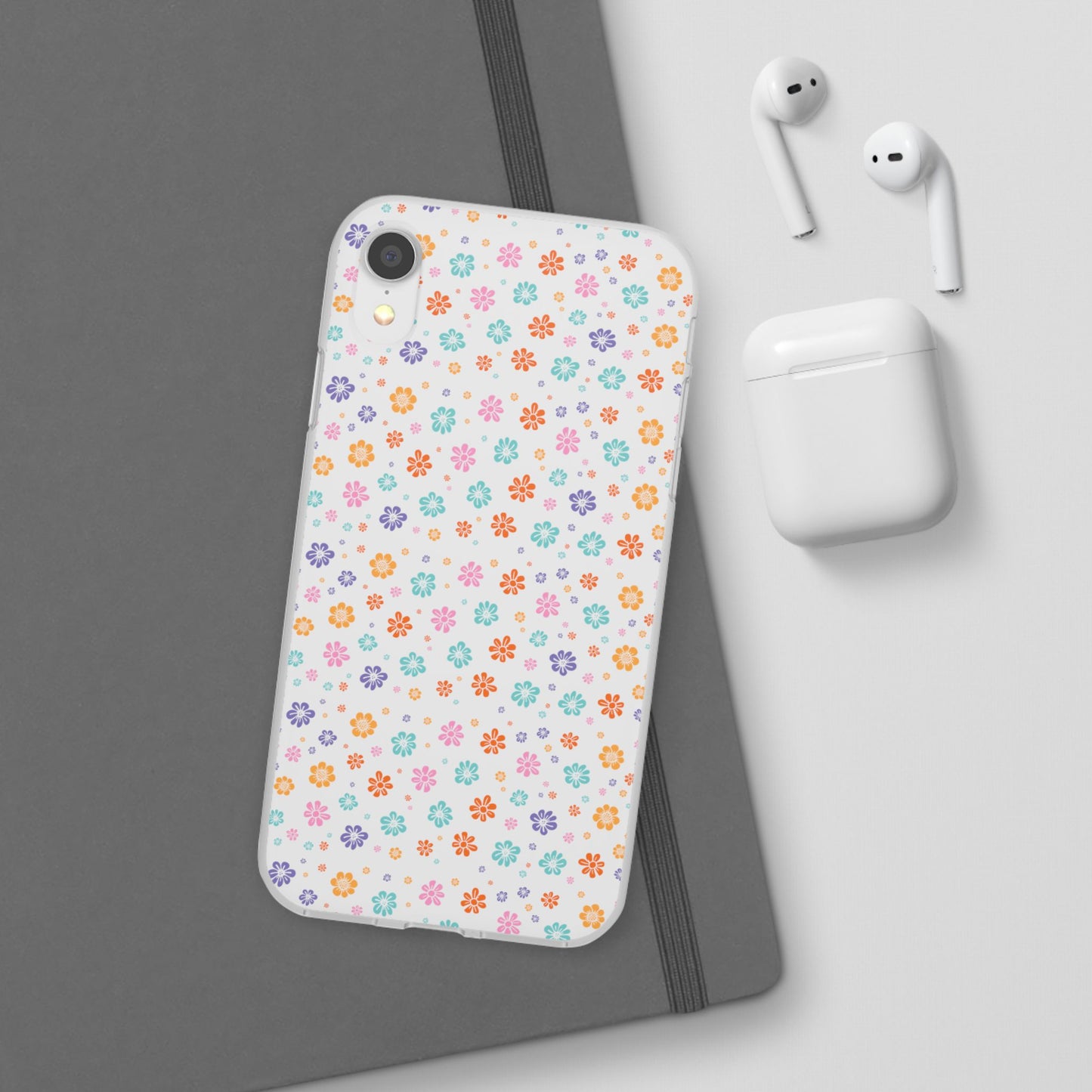 Colorful Spring Floral Flexi Case - Stylish Phone Protection - iPhone Samsung with Gift Packaging - MahaCase