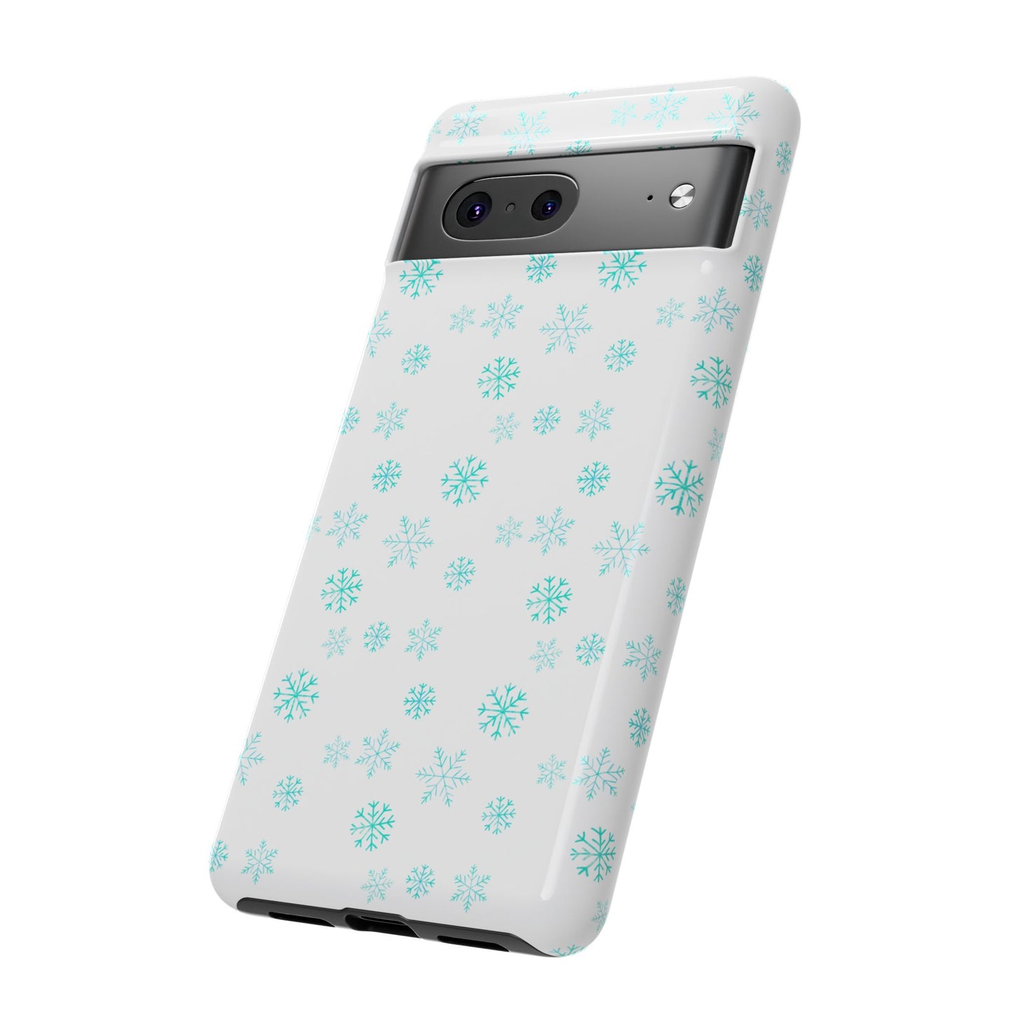 Snowy Blue #12 - Tough Cases iPhone Samsung Google Pixel - MahaCase