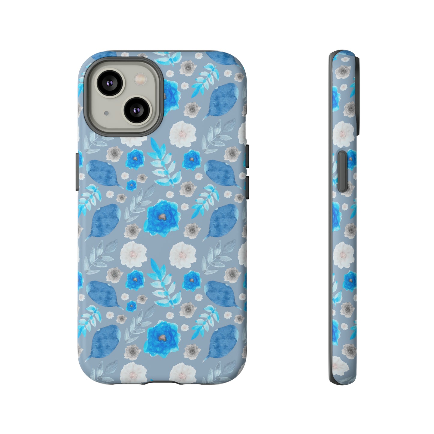 Blue Blooms-Tough Cases - MahaCase