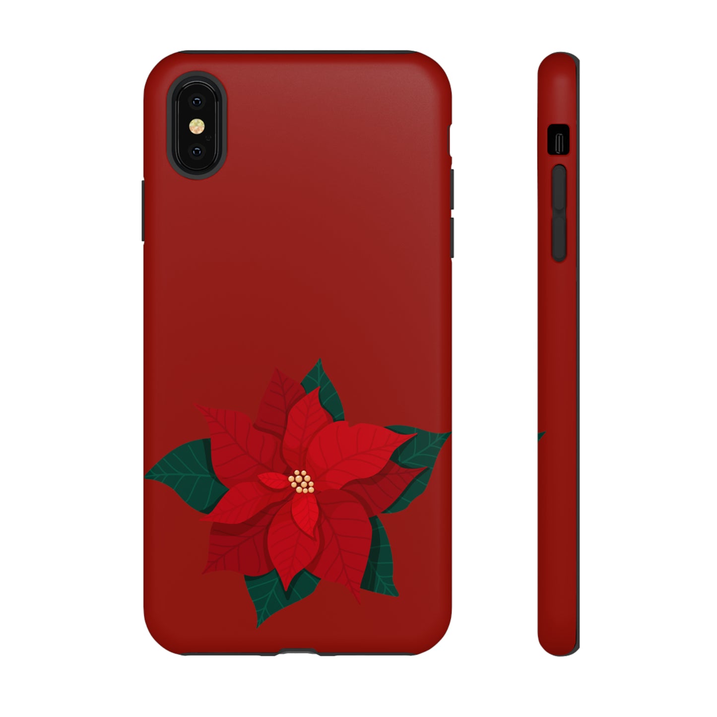 Poinsettia Charm #12-Tough Cases - MahaCase