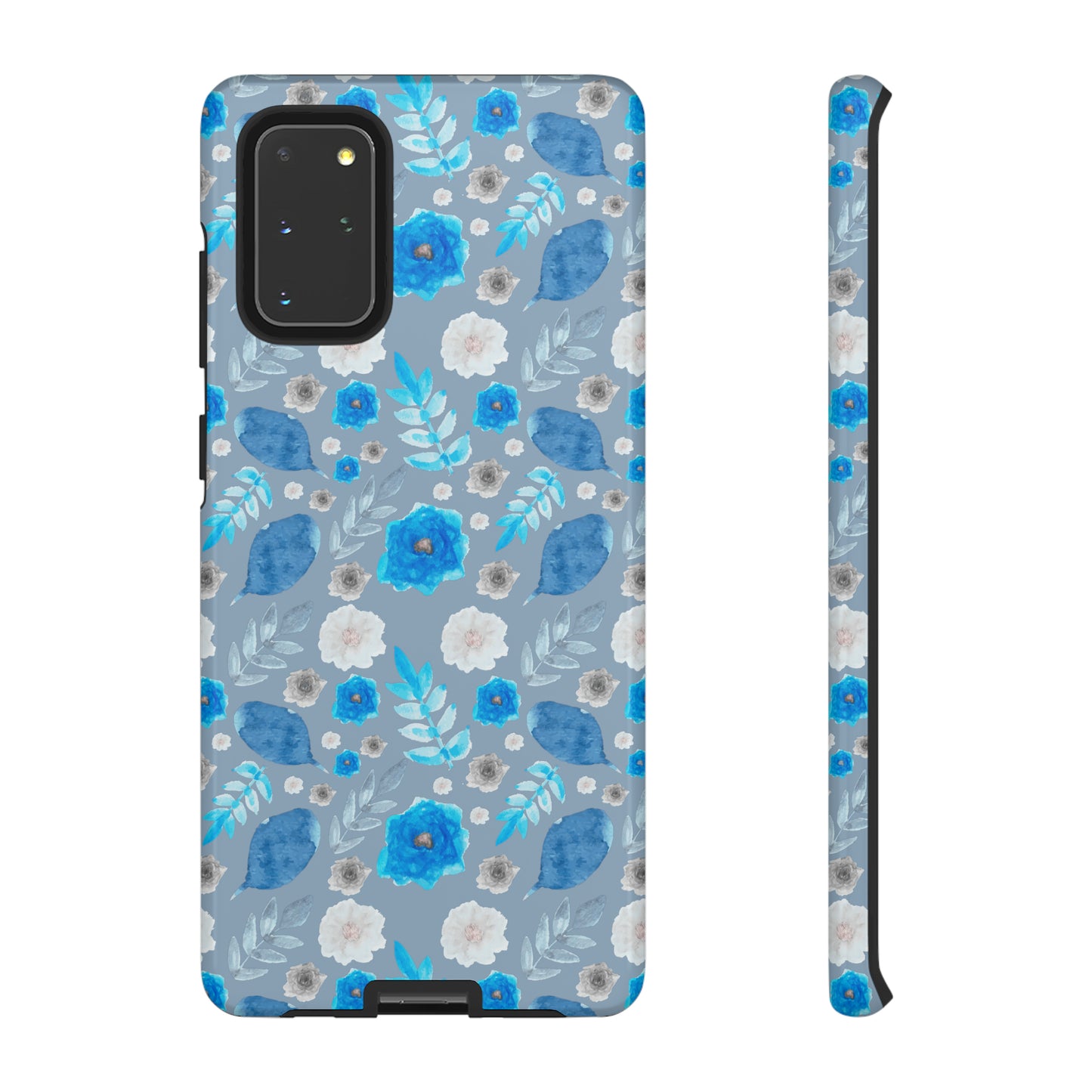 Blue Blooms-Tough Cases - MahaCase
