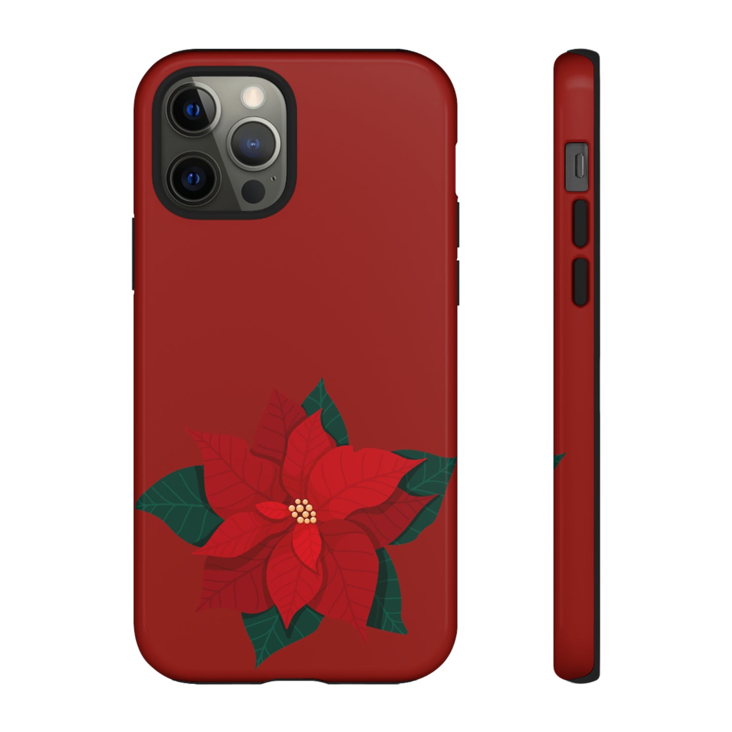 Poinsettia Charm #12-Tough Cases - MahaCase
