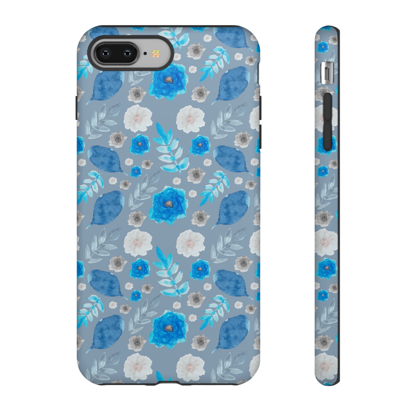 Blue Blooms-Tough Cases - MahaCase