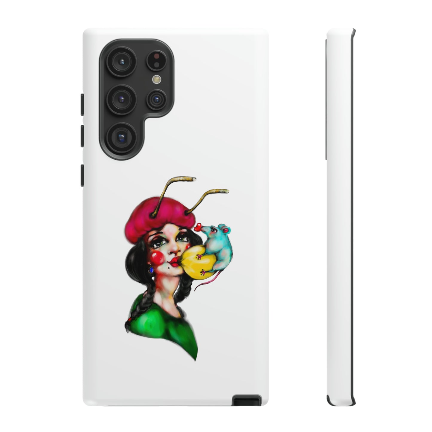 Design #211 White BKG-Tough Cases - MahaCase