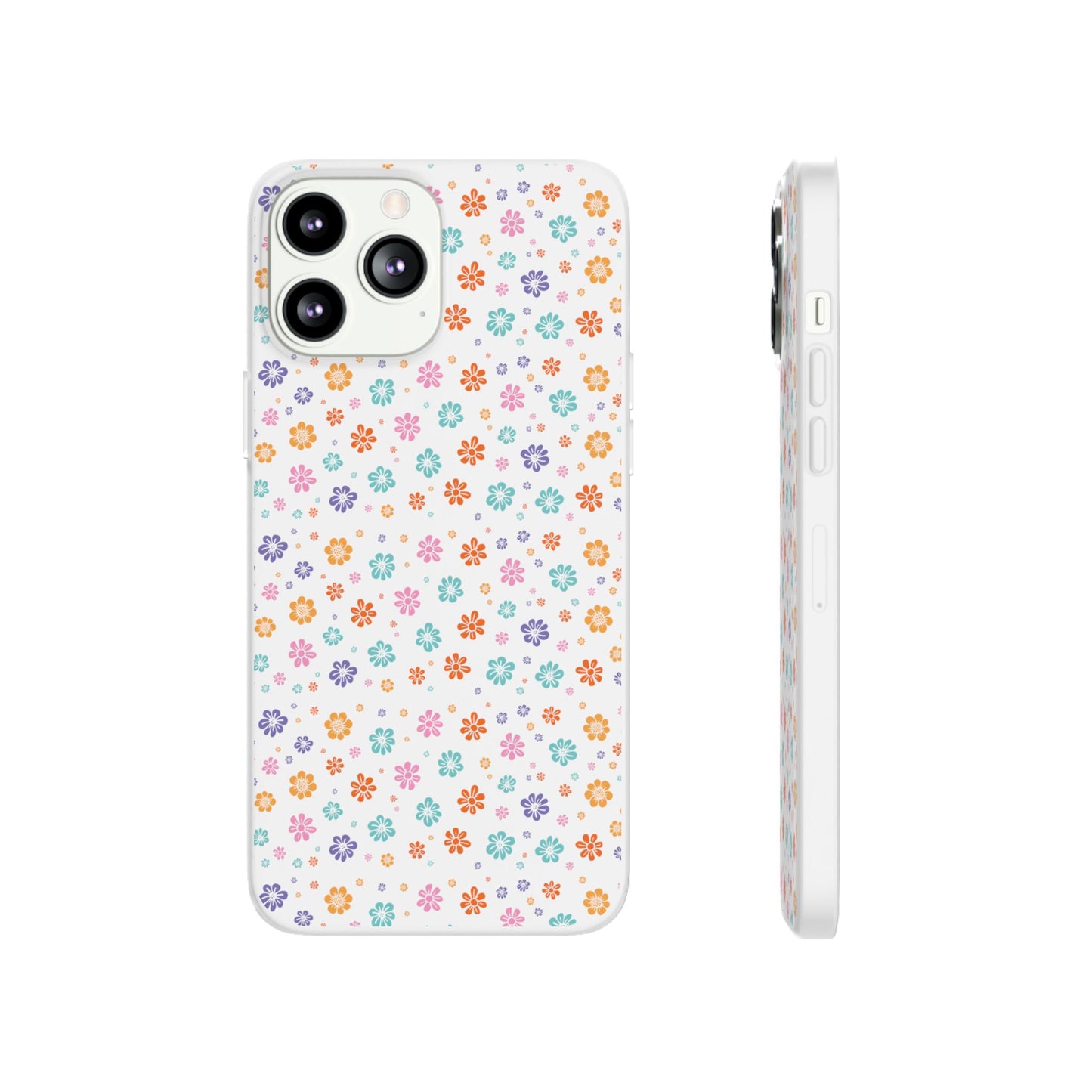 Colorful Spring Floral Flexi Case - Stylish Phone Protection - iPhone Samsung with Gift Packaging - MahaCase