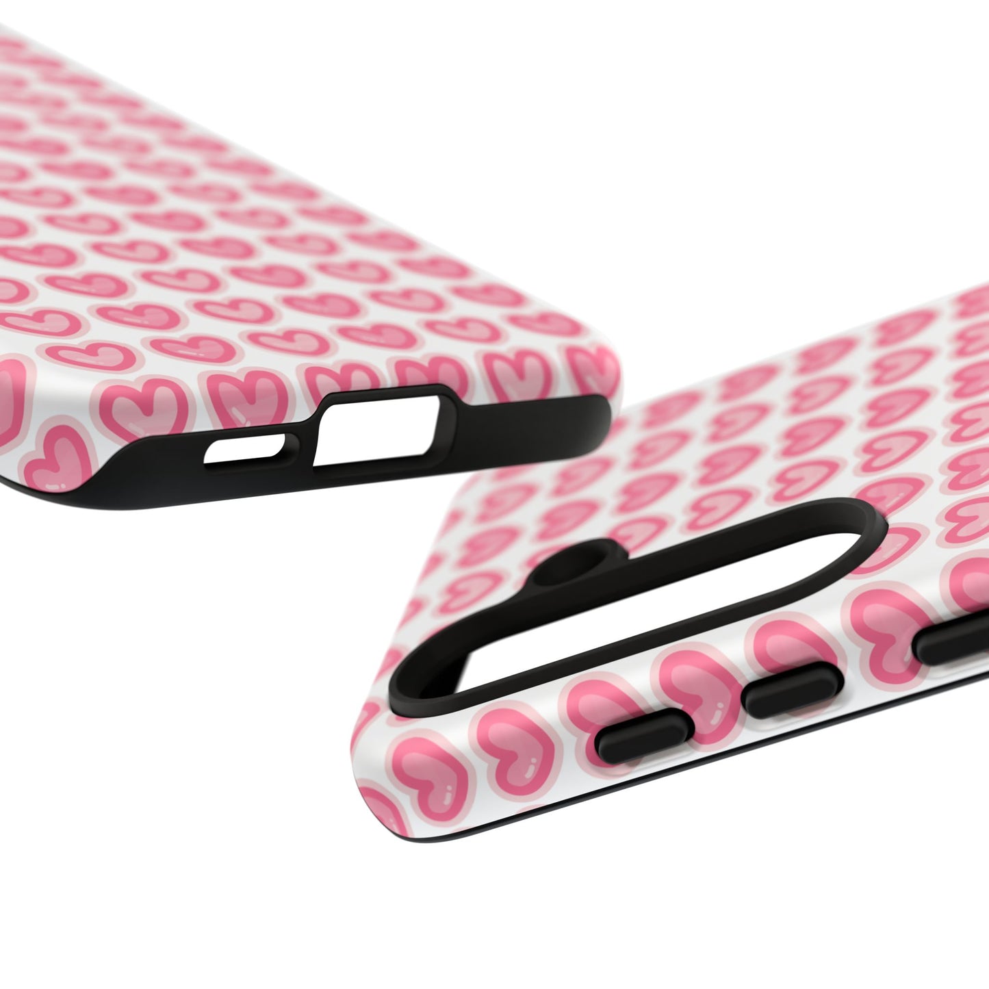 Hearts Pattern - Tough Cases iPhone Samsung Google Pixel - MahaCase