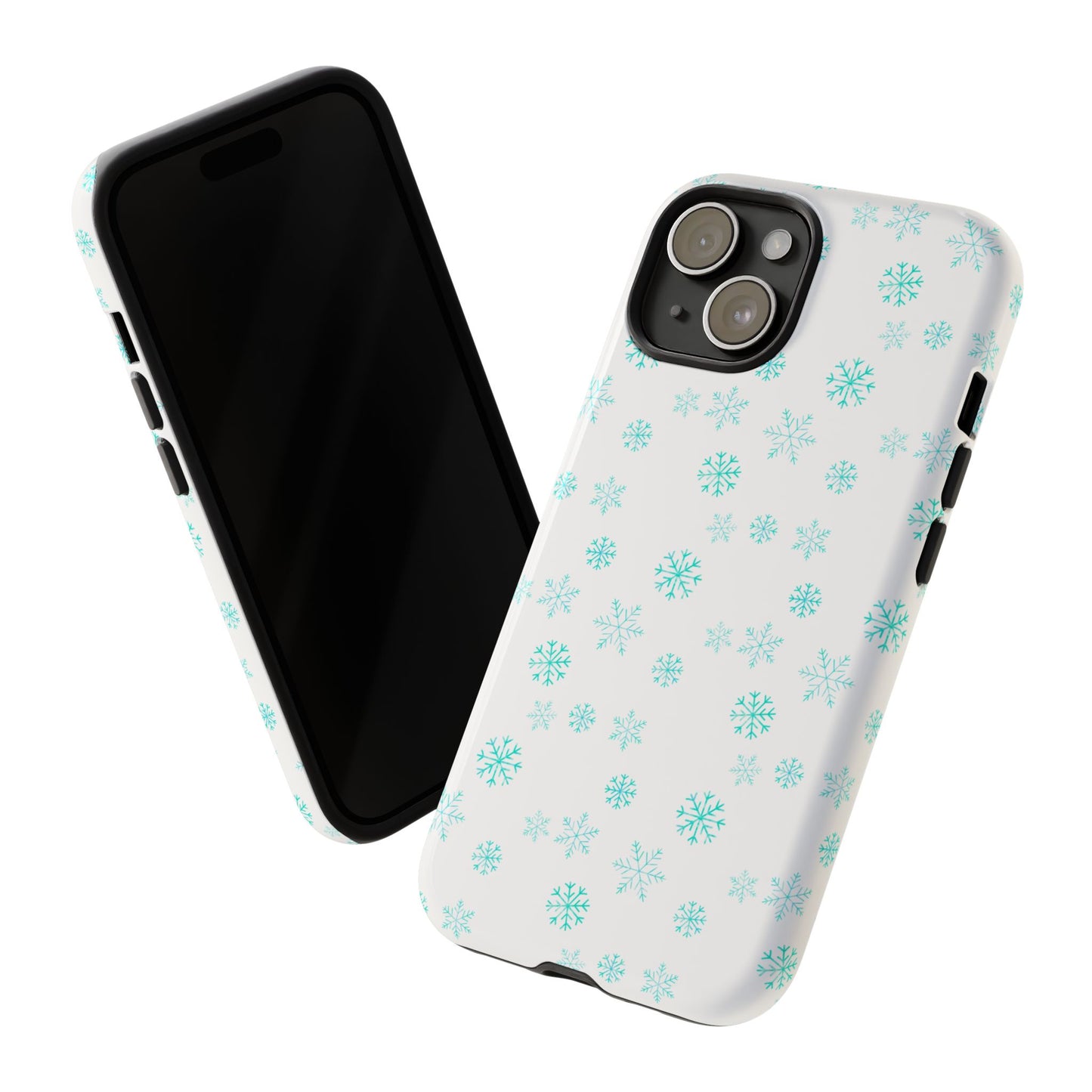 Snowy Blue #12 - Tough Cases iPhone Samsung Google Pixel - MahaCase
