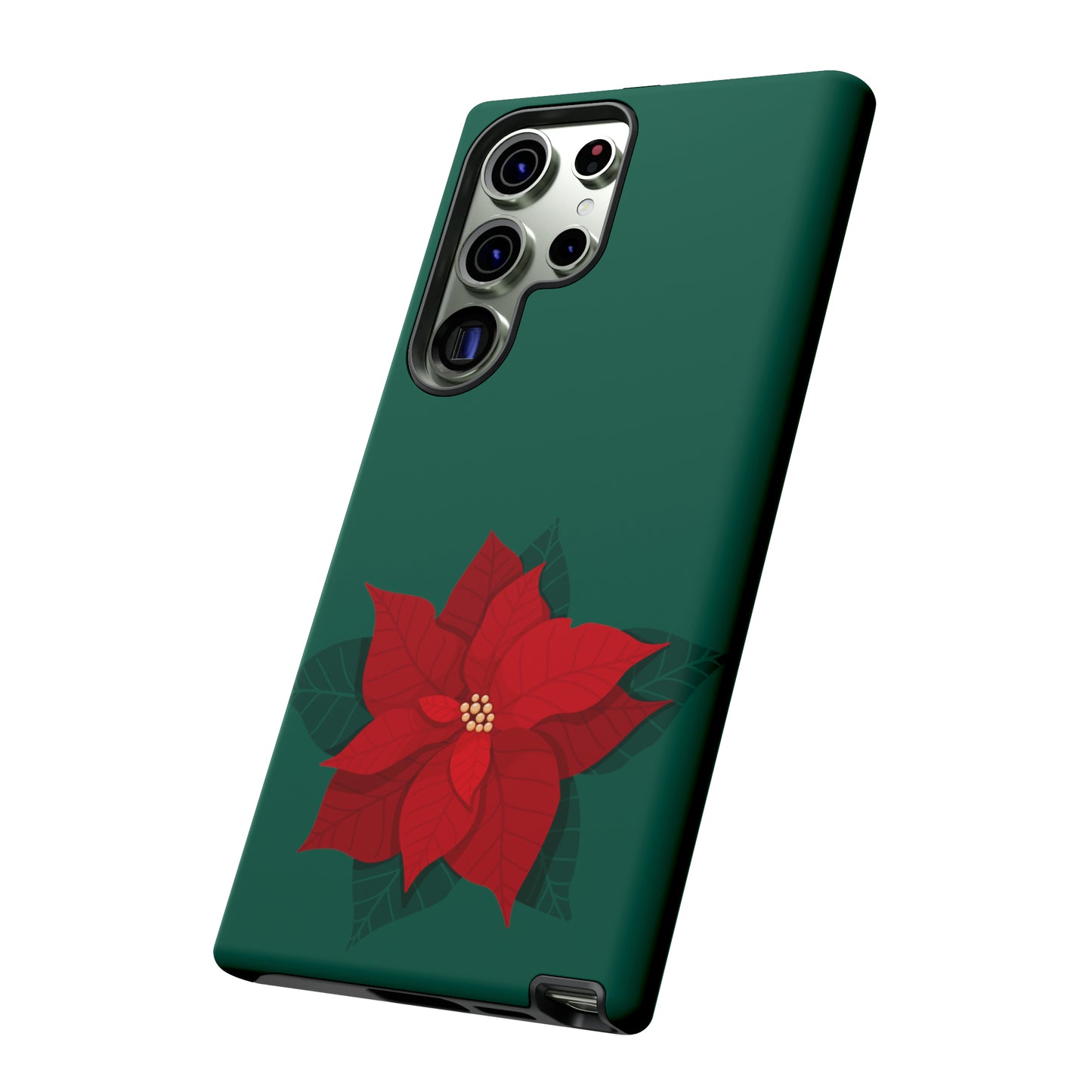 Poinsettia Charm #10-Tough Cases - MahaCase