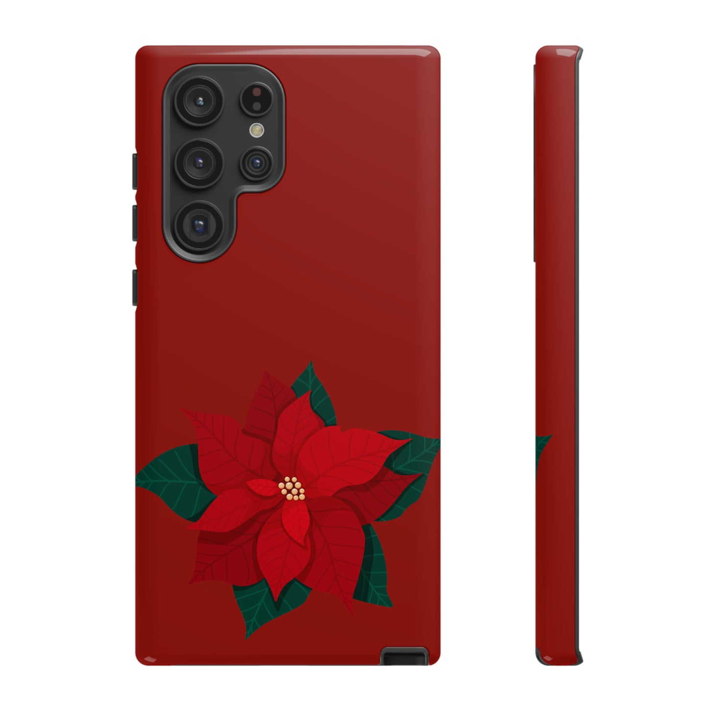 Poinsettia Charm #12-Tough Cases - MahaCase
