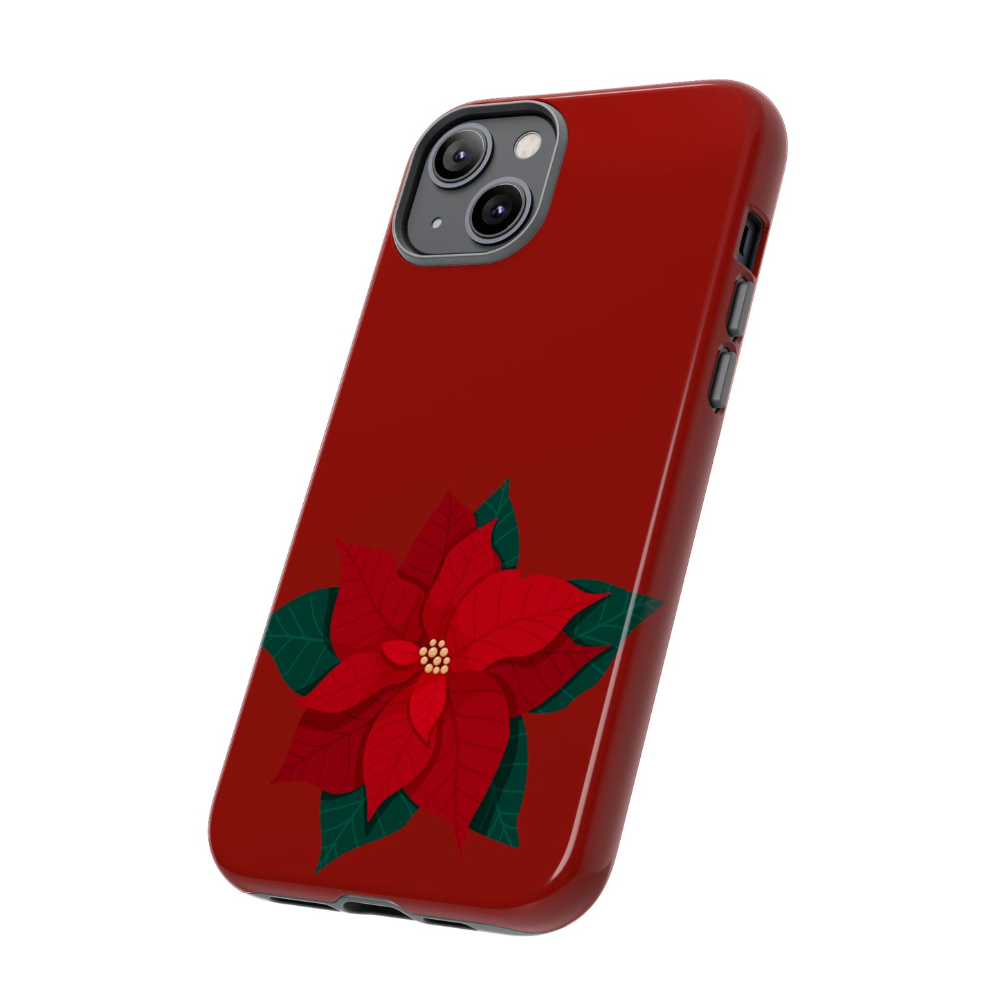 Poinsettia Charm #12-Tough Cases - MahaCase