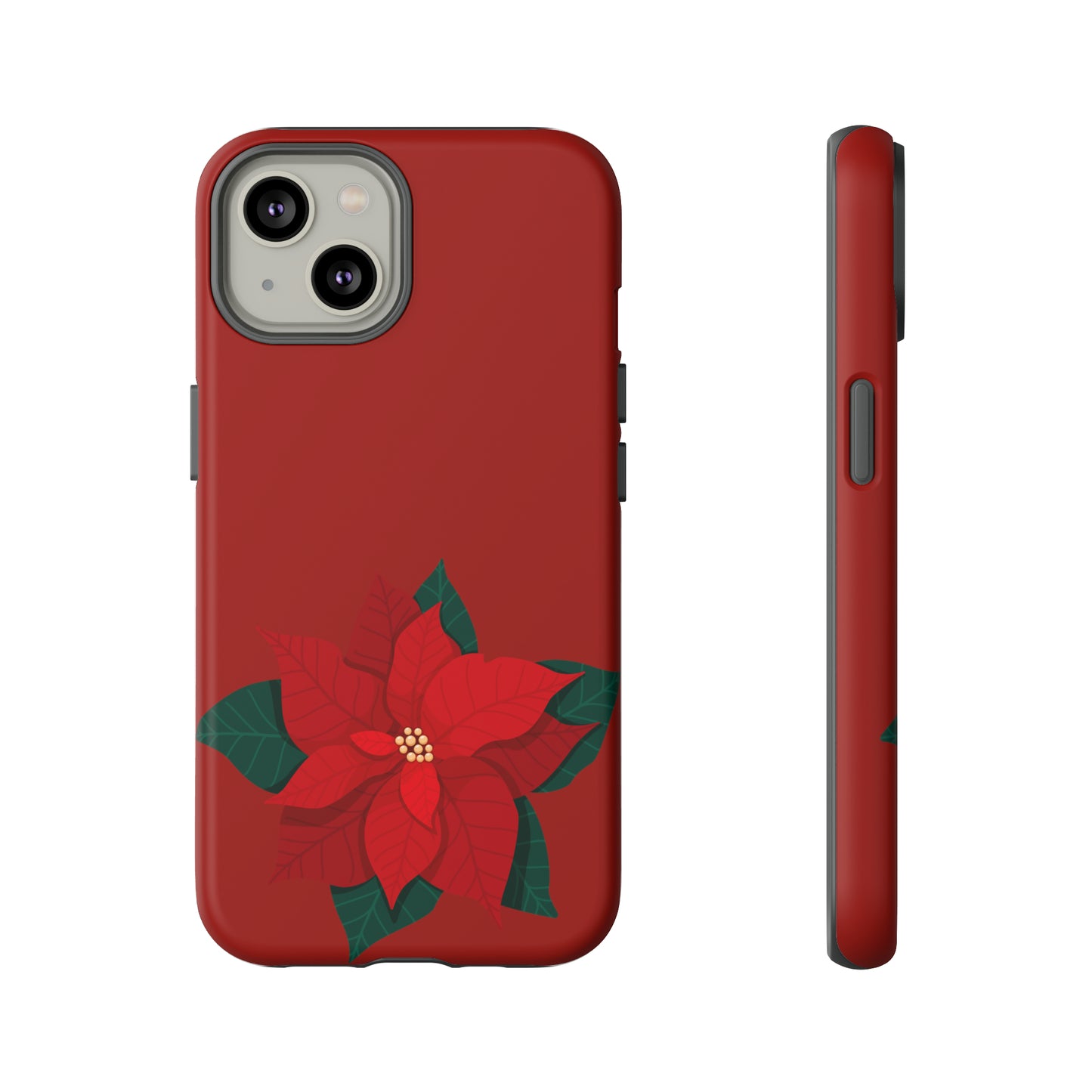 Poinsettia Charm #12-Tough Cases - MahaCase