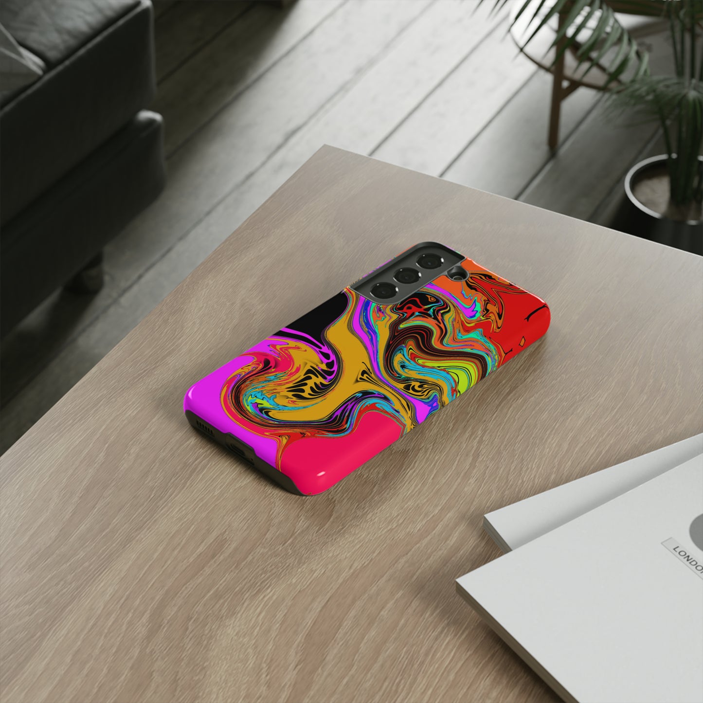 Color Swirl #23-Tough Cases - MahaCase