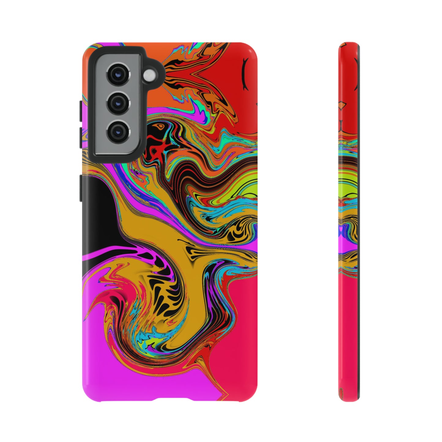 Color Swirl #23-Tough Cases - MahaCase