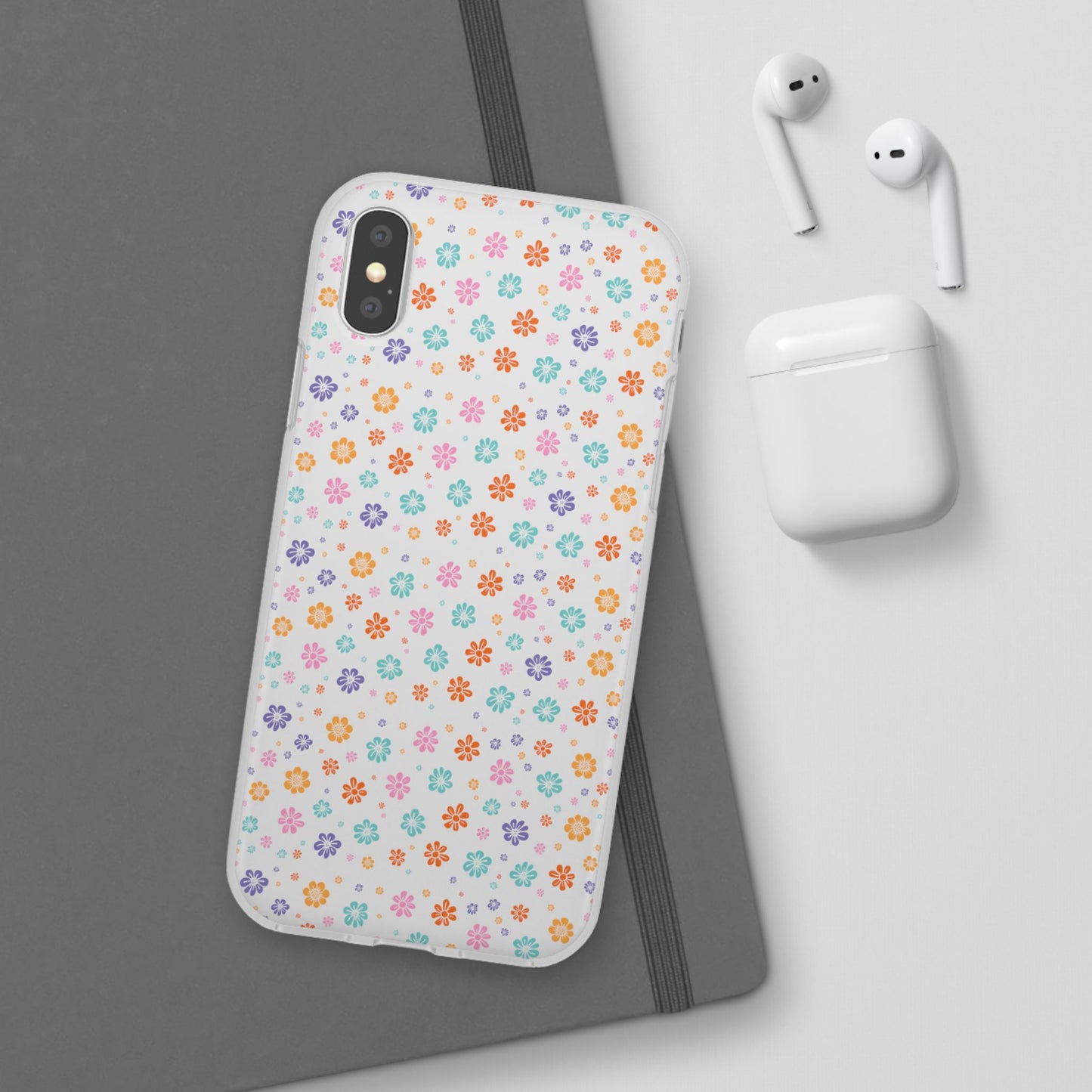 Colorful Spring Floral Flexi Case - Stylish Phone Protection - iPhone Samsung with Gift Packaging - MahaCase