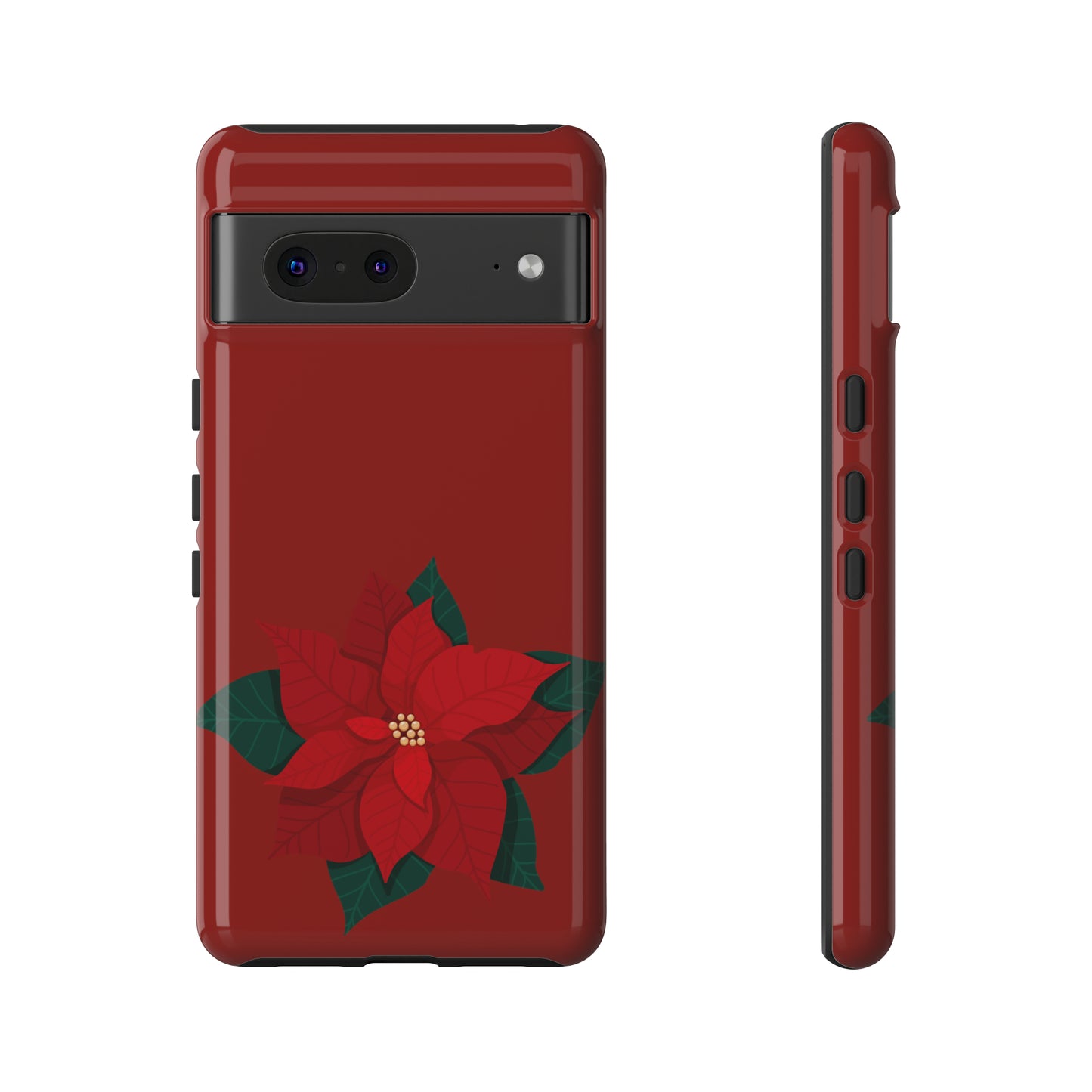 Poinsettia Charm #12-Tough Cases - MahaCase