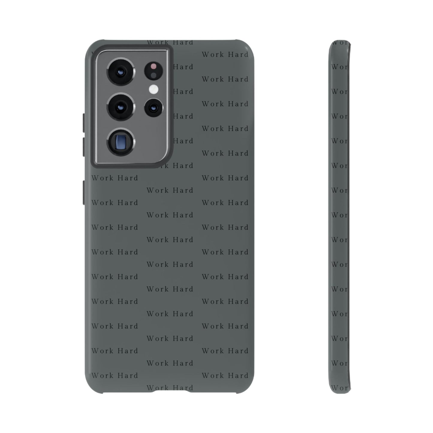 Work Hard Reminder Tough Cases iPhone Samsung Google Pixel - MahaCase