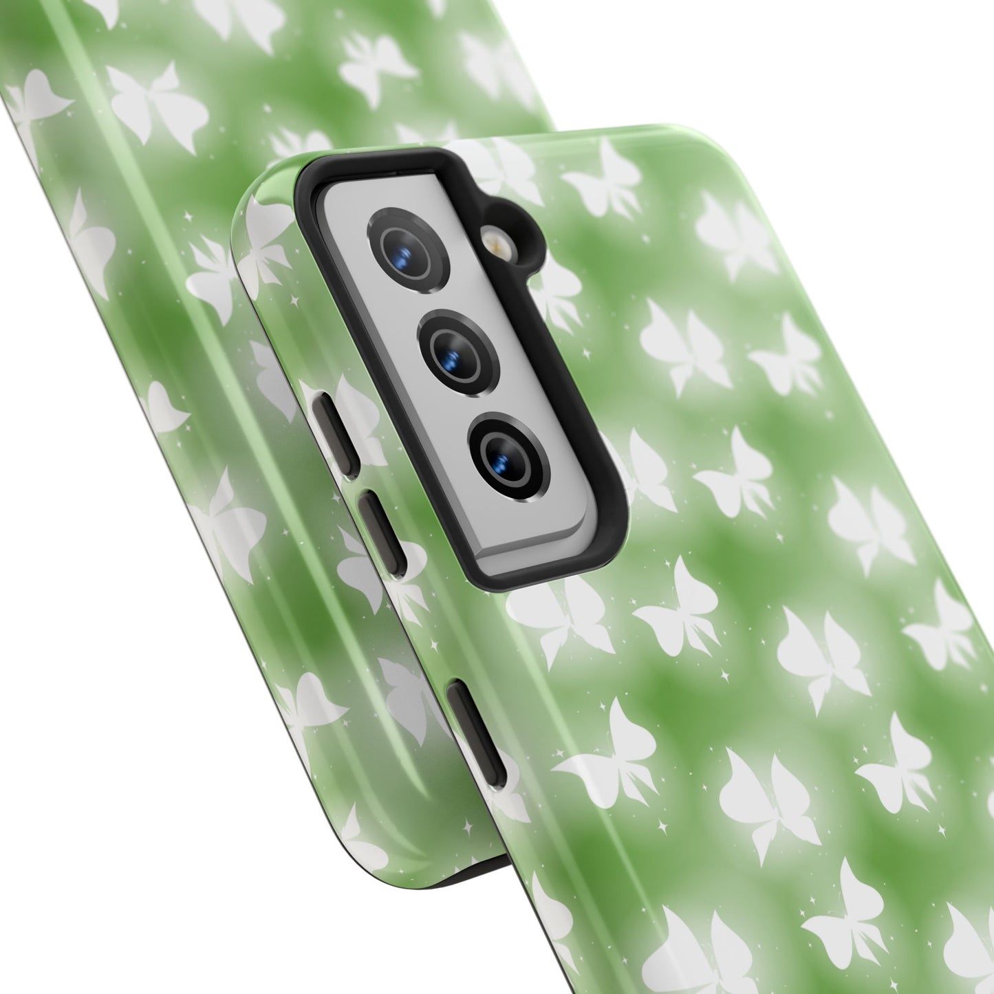 Nature-Inspired Tough Phone Case with Butterfly Design iPhone Samsung Galaxy - MahaCase
