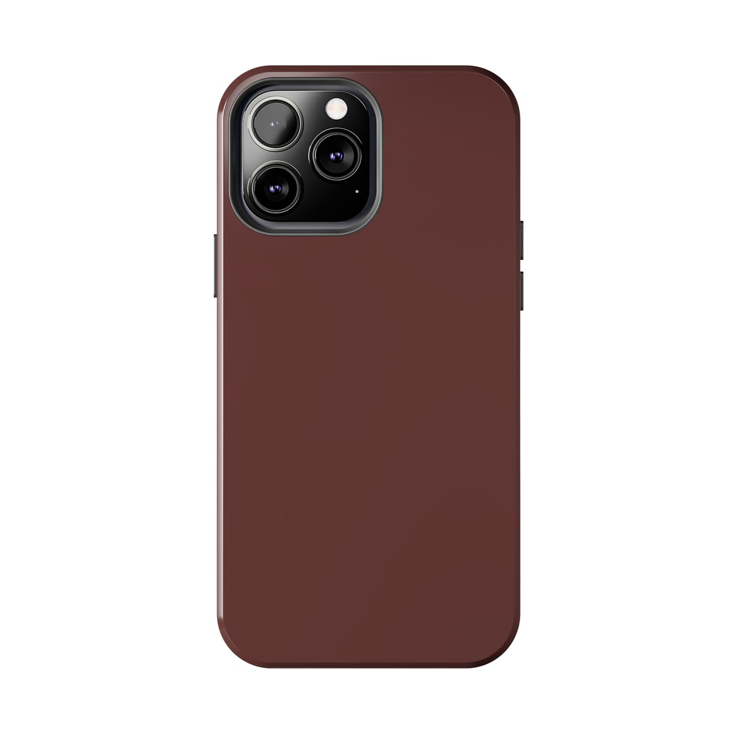 Phone Case - Garnet Color Fall 2025 Trending Color, Sturdy Phone Cases, Durable Cell Phone Covers, Trendy Gadget Protection, Unique Phone Accessories- iPhone, Samsung