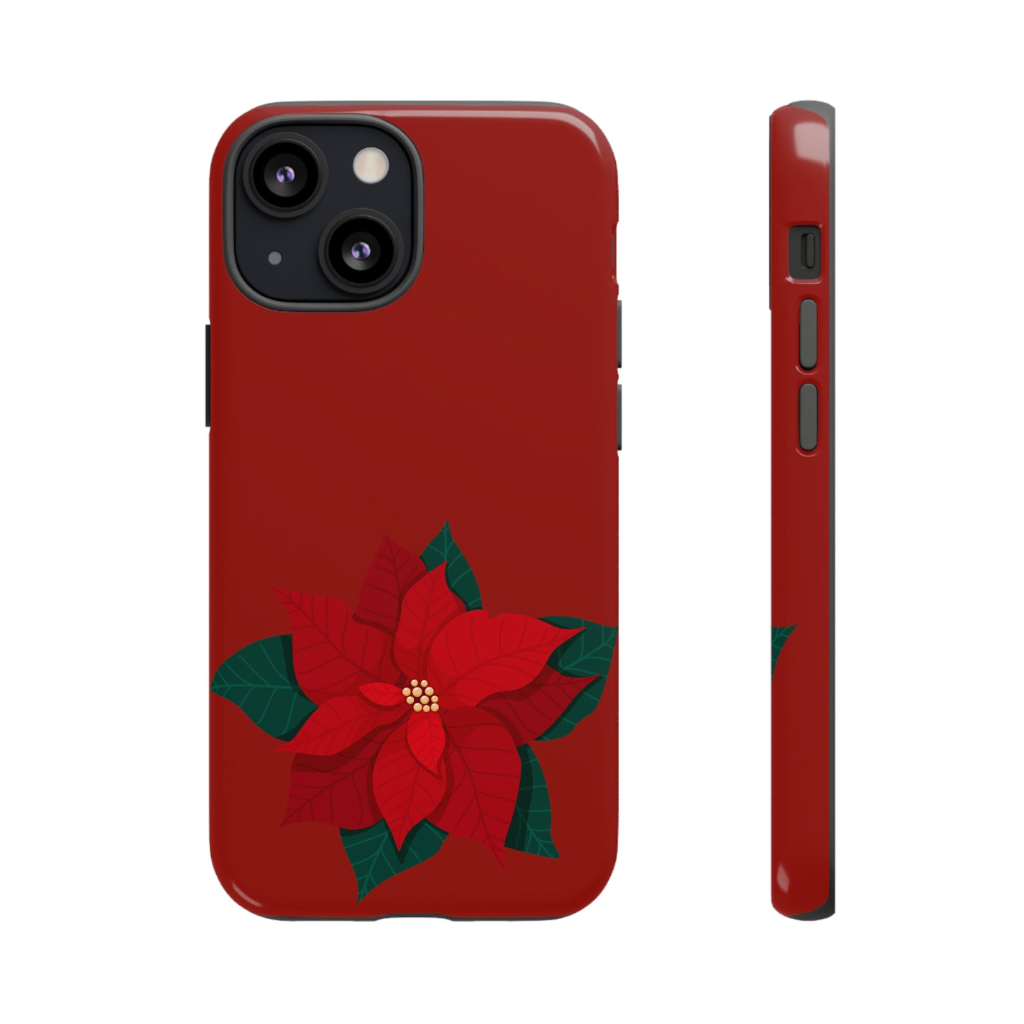 Poinsettia Charm #12-Tough Cases - MahaCase