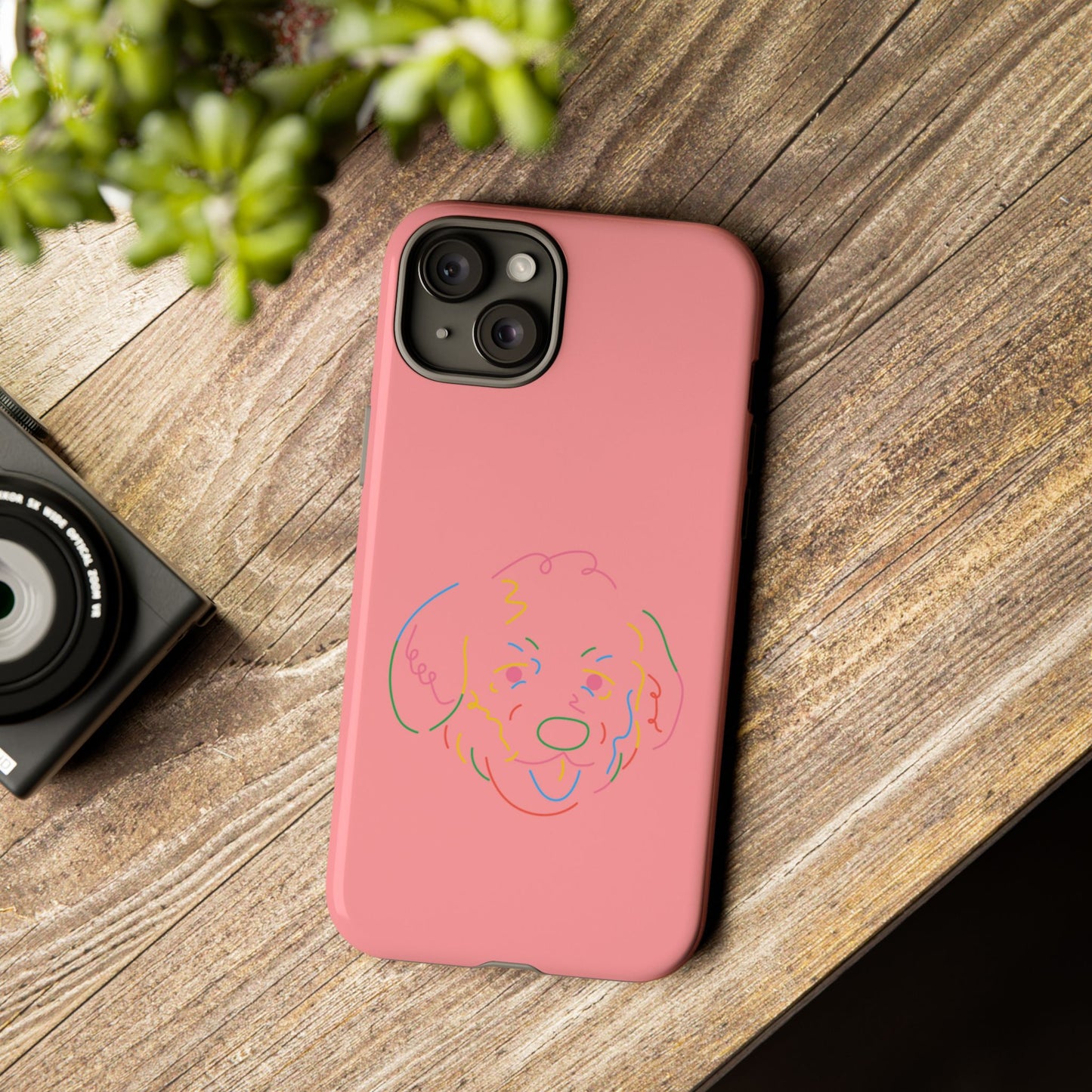 Pop Art Pup #22-Tough Cases iPhone Samsung Google Pixel - MahaCase